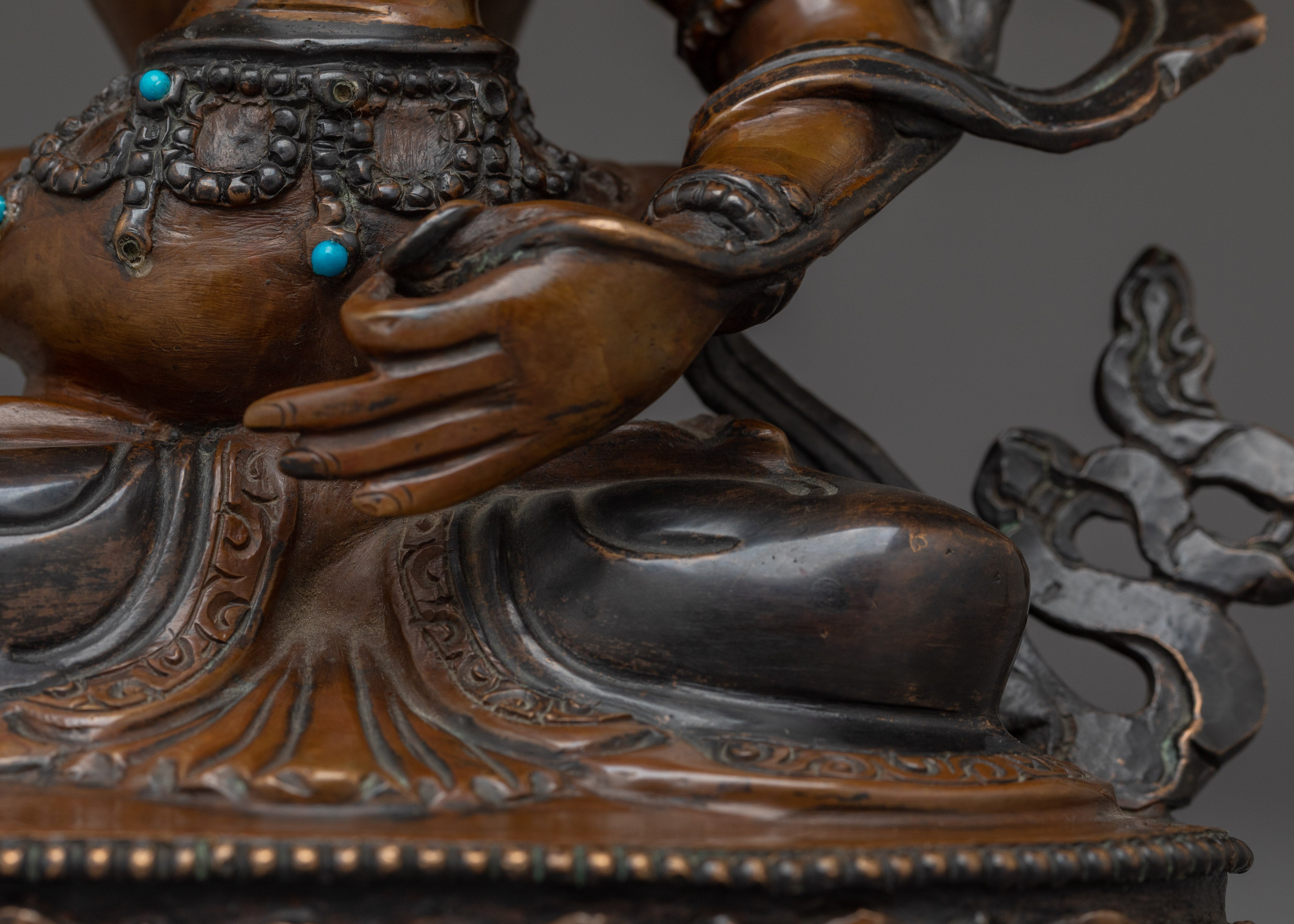 Manjushri with consort | Embodiment of Wisdom and Compassion