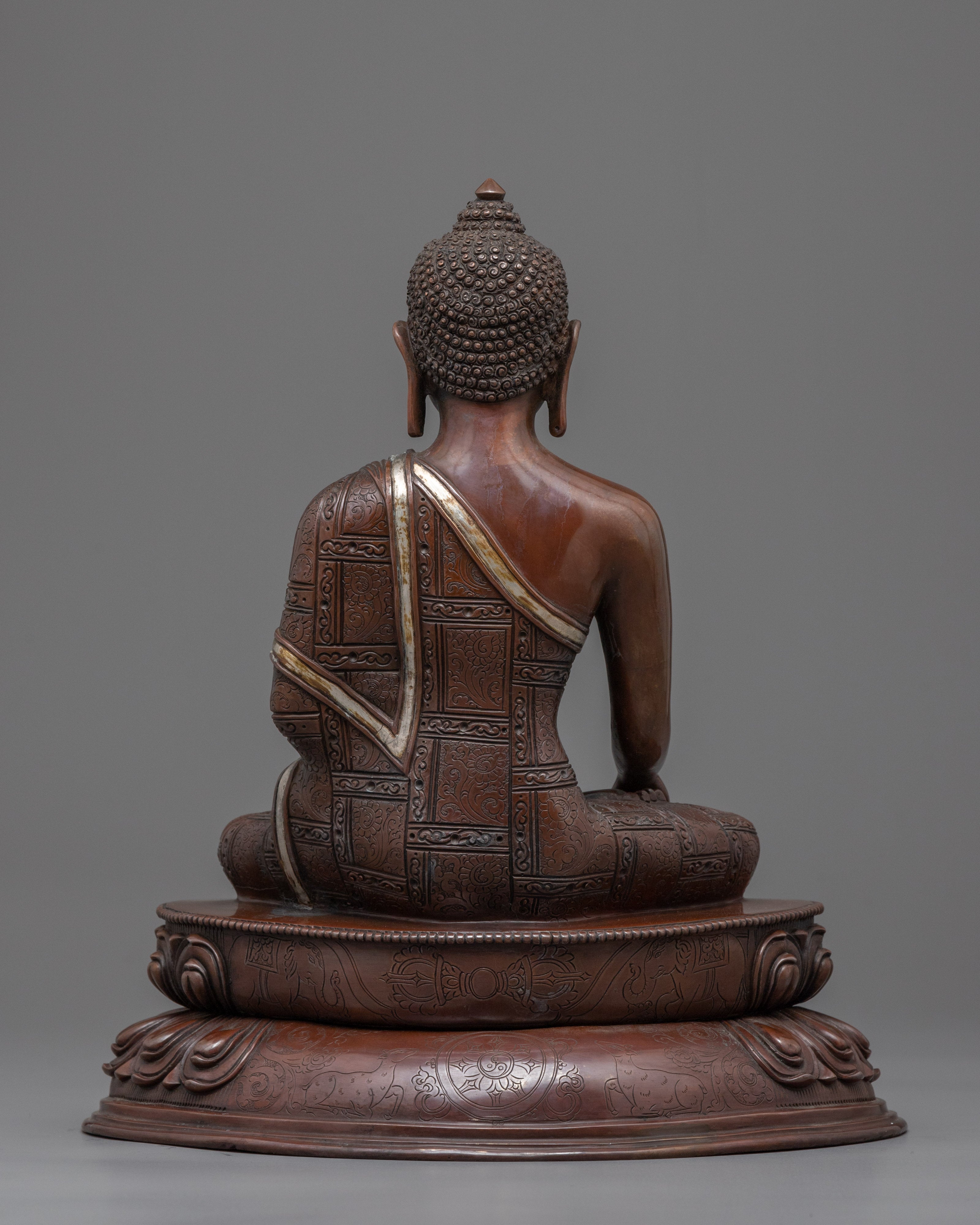 Shakyamuni Buddhas Body Art | Himalayan Traditional Oxidized Statue