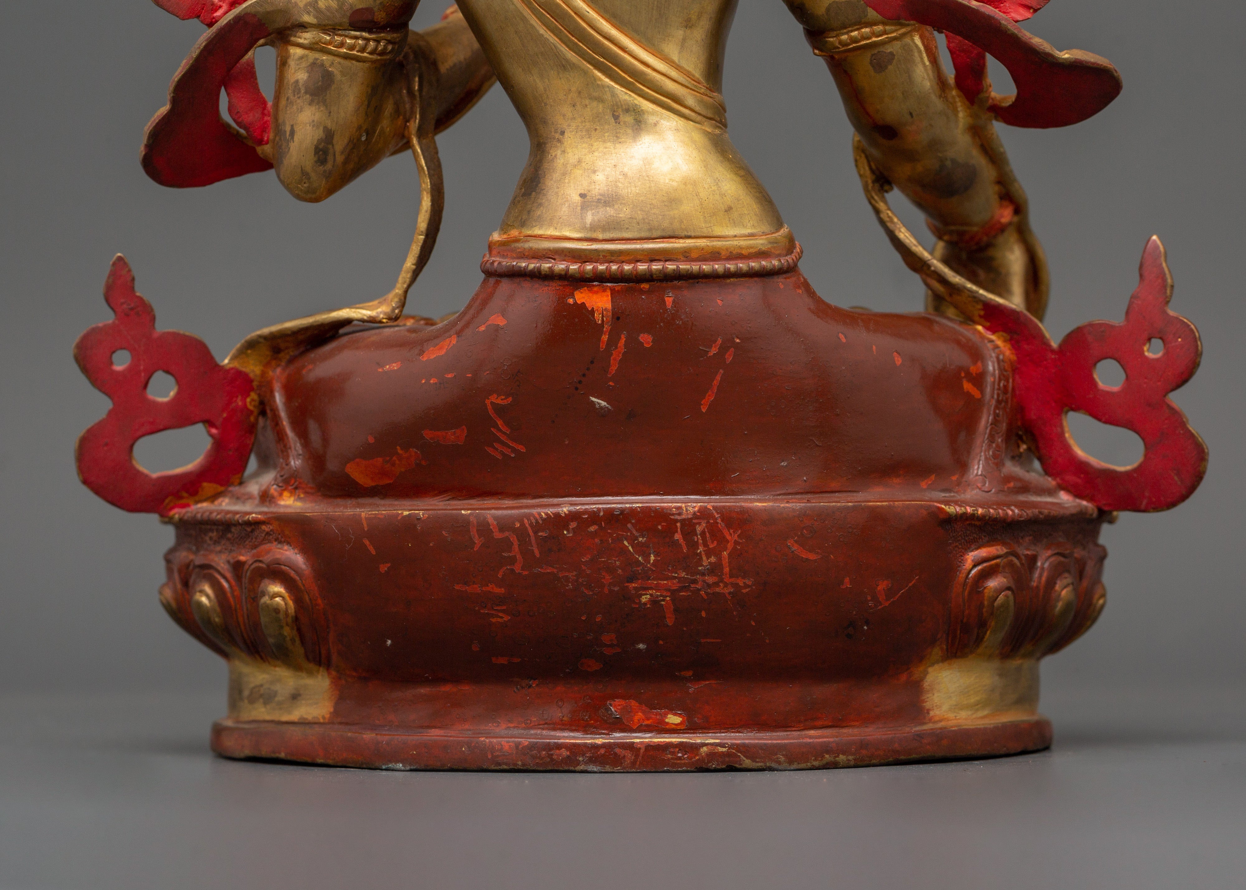 White Tara Tibetan Healing Deity Statue | Swift Action & Compassion Goddess