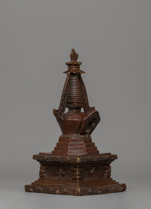 Stupa of Reconciliation | Traditional Buddhist Sculpture for Meditation and Healing