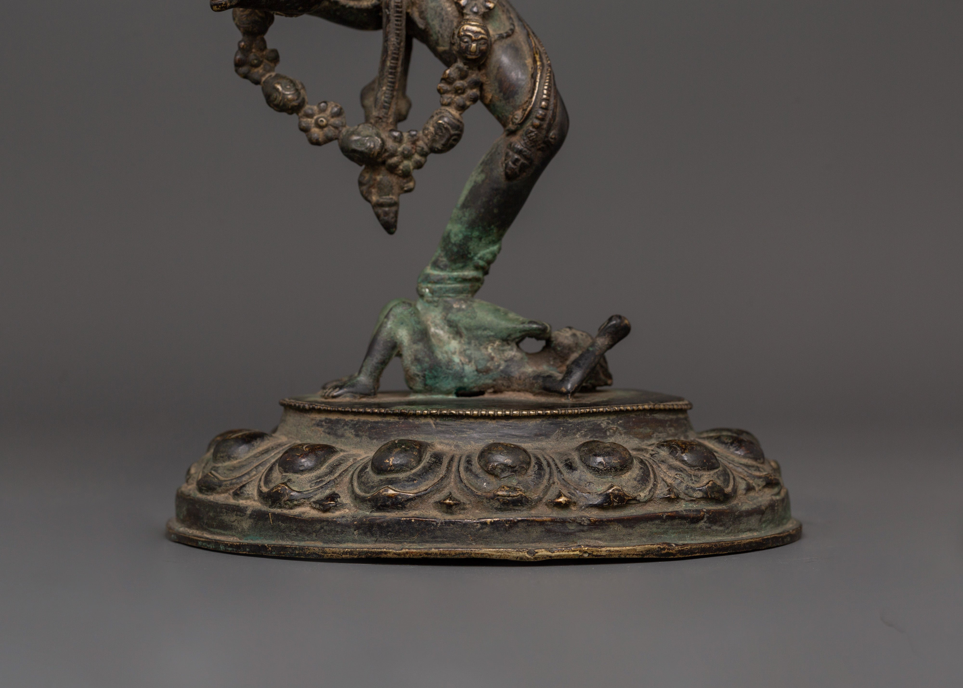 Dorje Phagmo Antique Figure | Bronze Vajravarahi Deity Statue