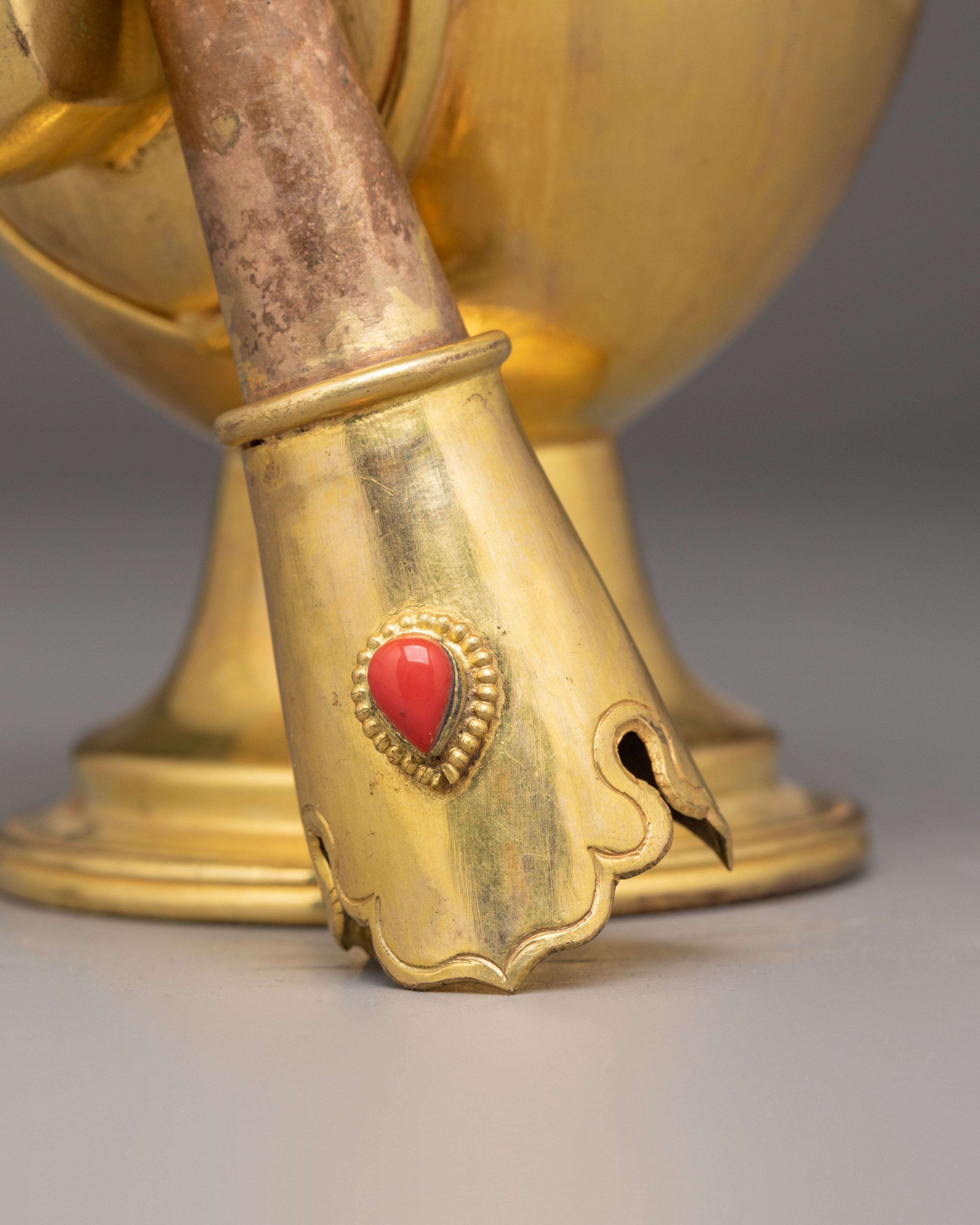 Handcrafted Tibetan Ritual Bhumba | Bhumba for Buddhist Ceremony