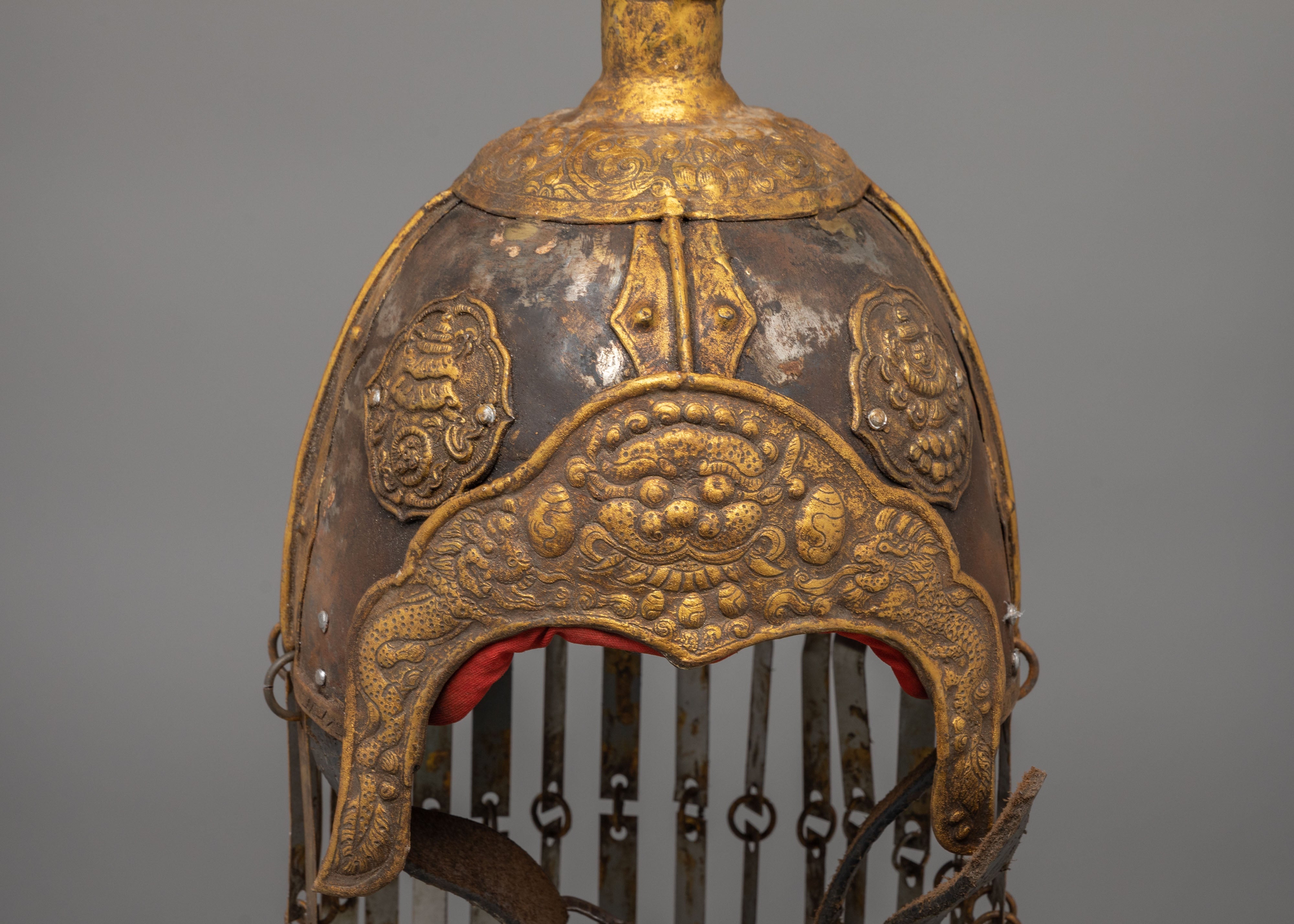 Handcrafted Spiritual Ceremonial Crown | Tibetan Buddhist Ritual Headpiece