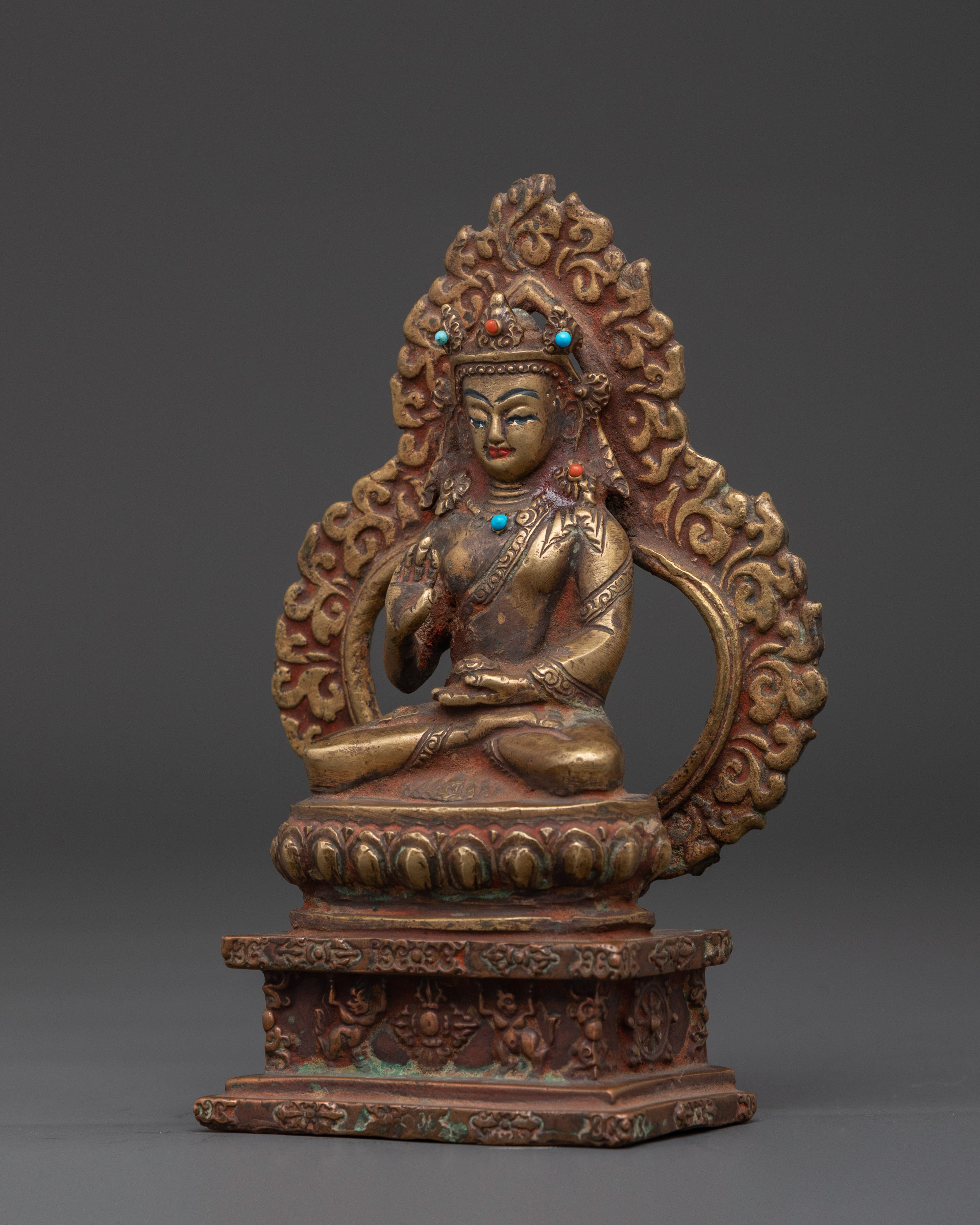 Amoghasiddhi Dhyani Buddha Statue | Symbol of Fearlessness and Success
