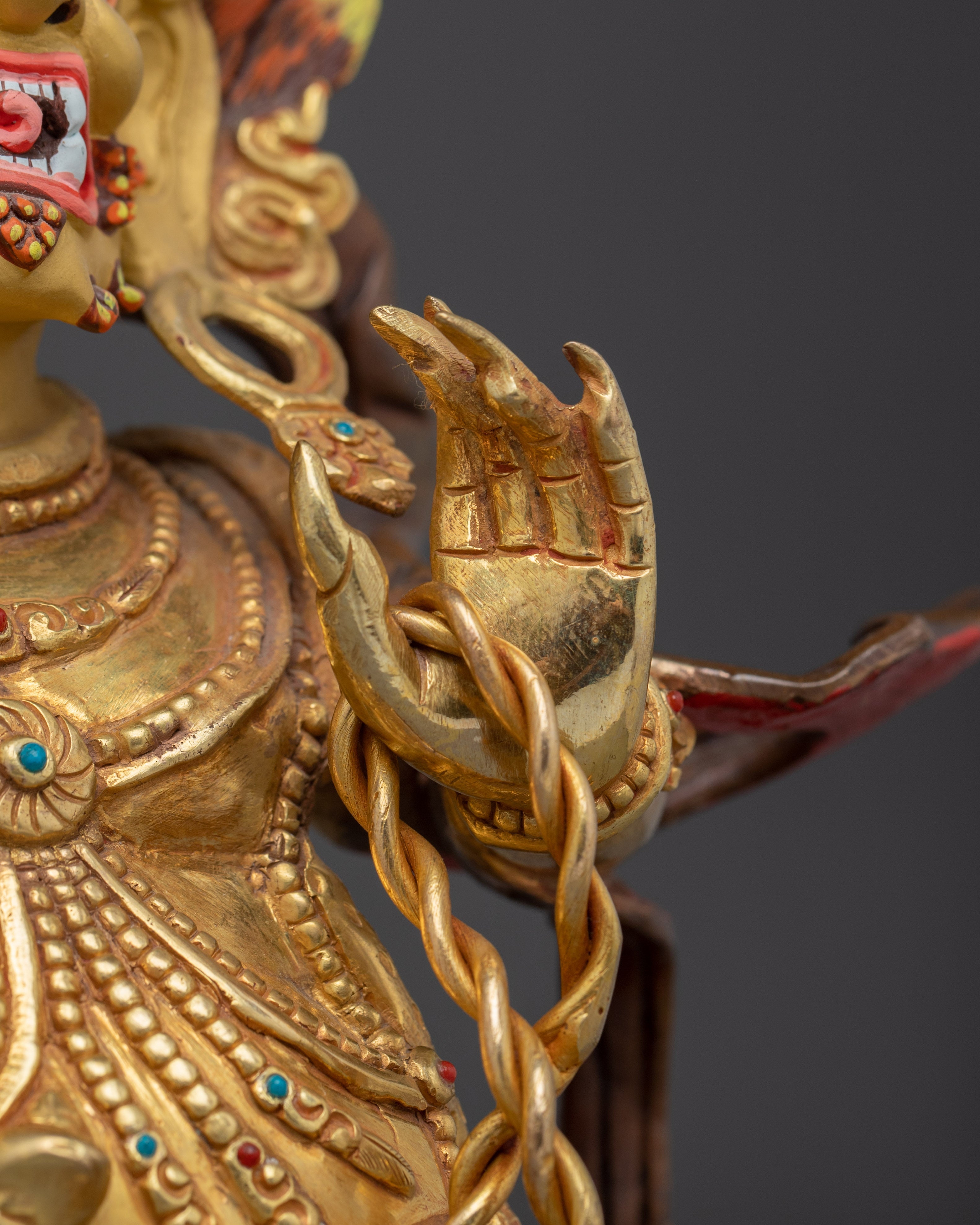 Tibetan Vajrapani Bodhisattva Statue | Spiritual Home Decor