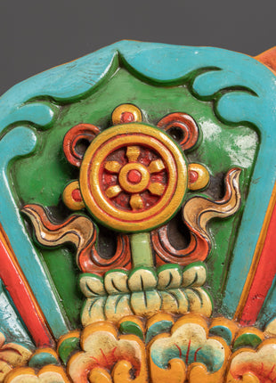 Shakyamuni Buddha Wall Hanging with Auspicious Symbols | The Awakened One