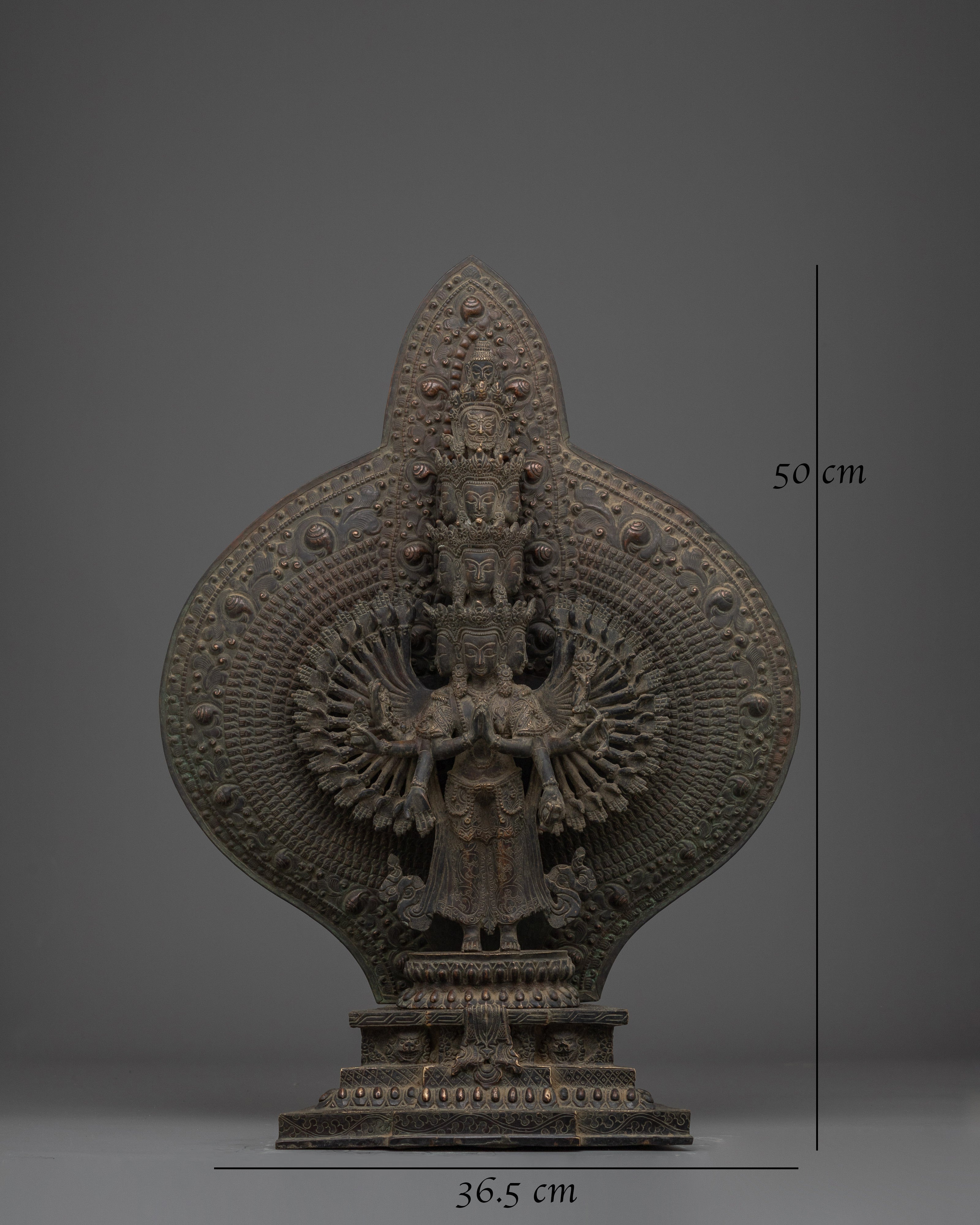 Sacred Compassionate 1000 Armed Chenrezig Statue | Symbol of Healing, and Protection