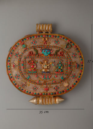 Ghau Box Locket | A Sacred Amulet for Spiritual Protection