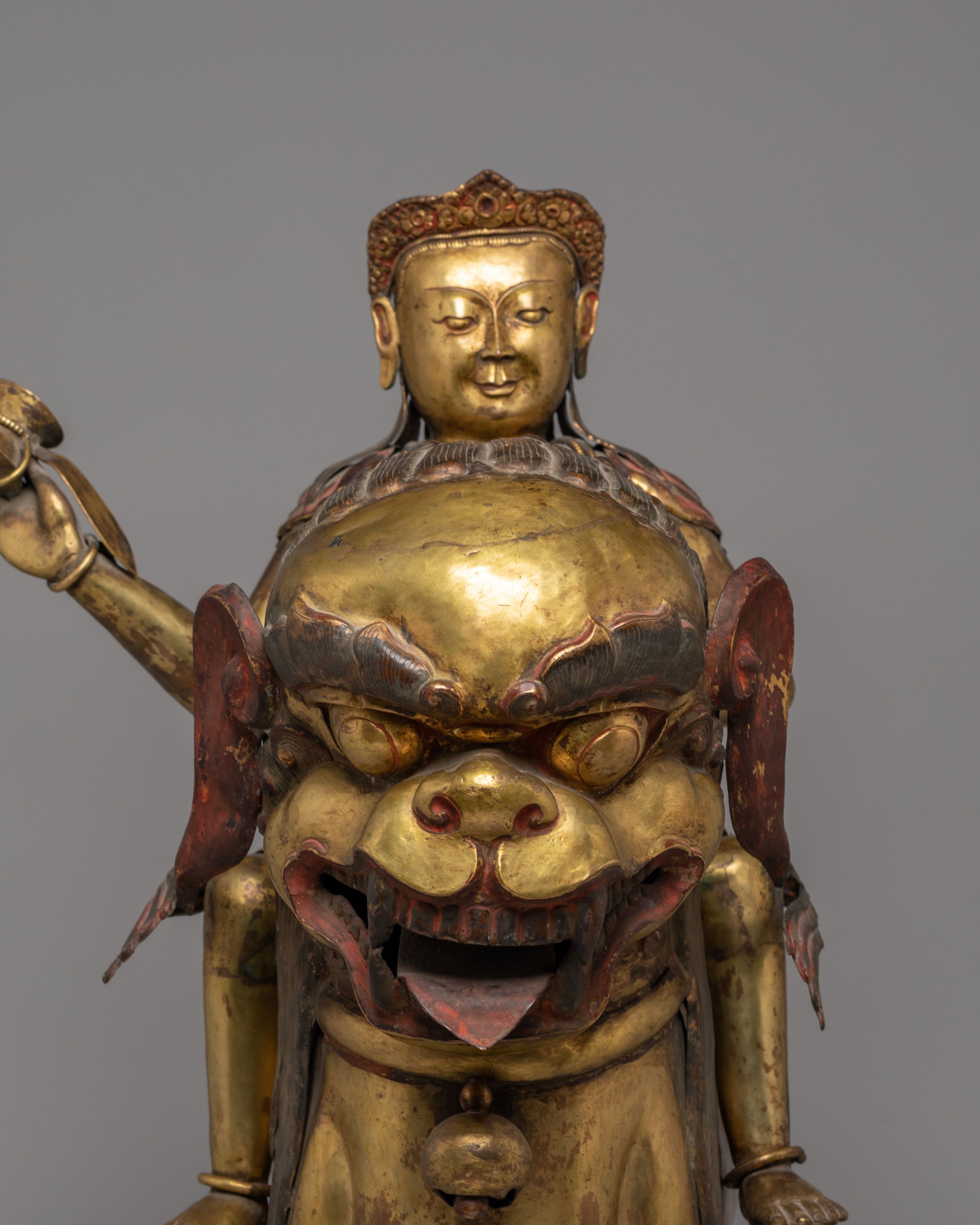 Handmade Lion Set Statue | Pair of Lion