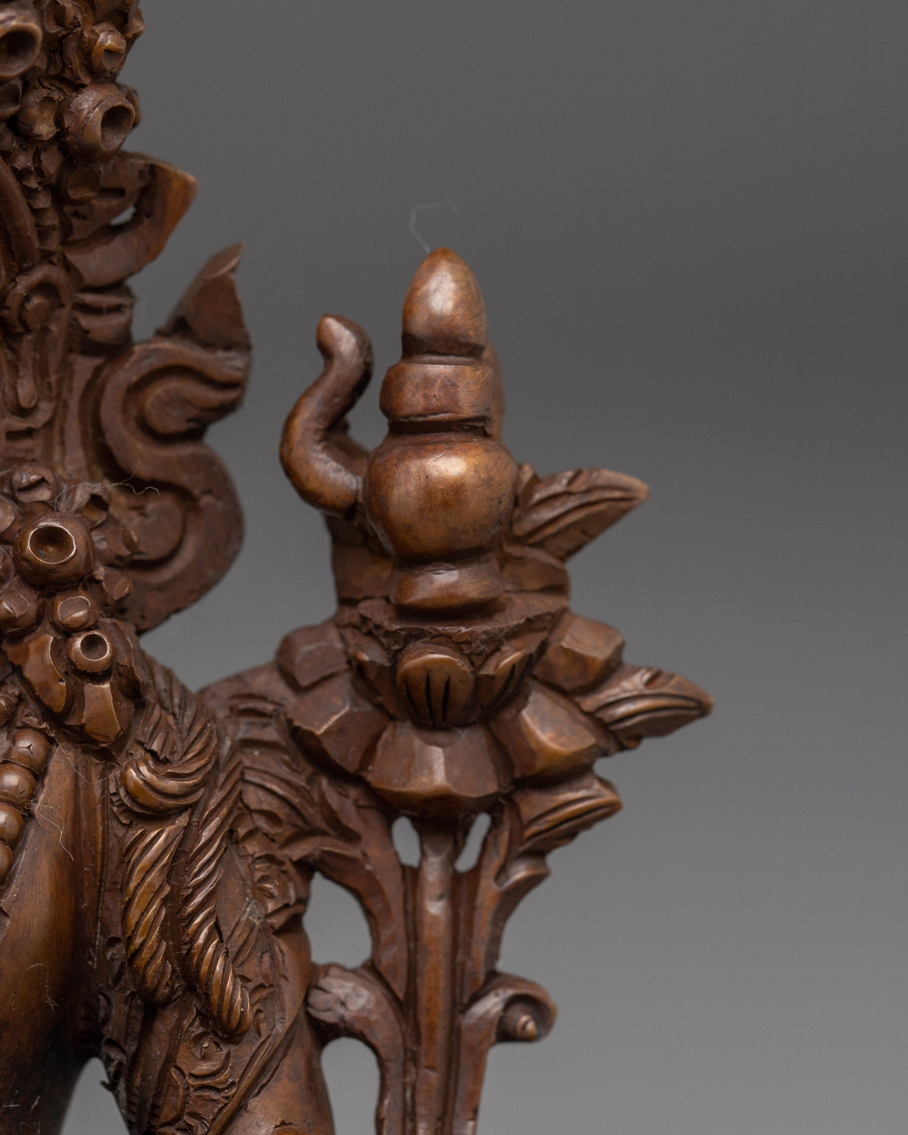 Oxidized Statue of Maitreya Buddha | Buddha of the Future