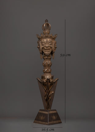 Tibetan Buddhist Mahakala Phurba | Tibetan Tantric Tool for Spiritual Transformation