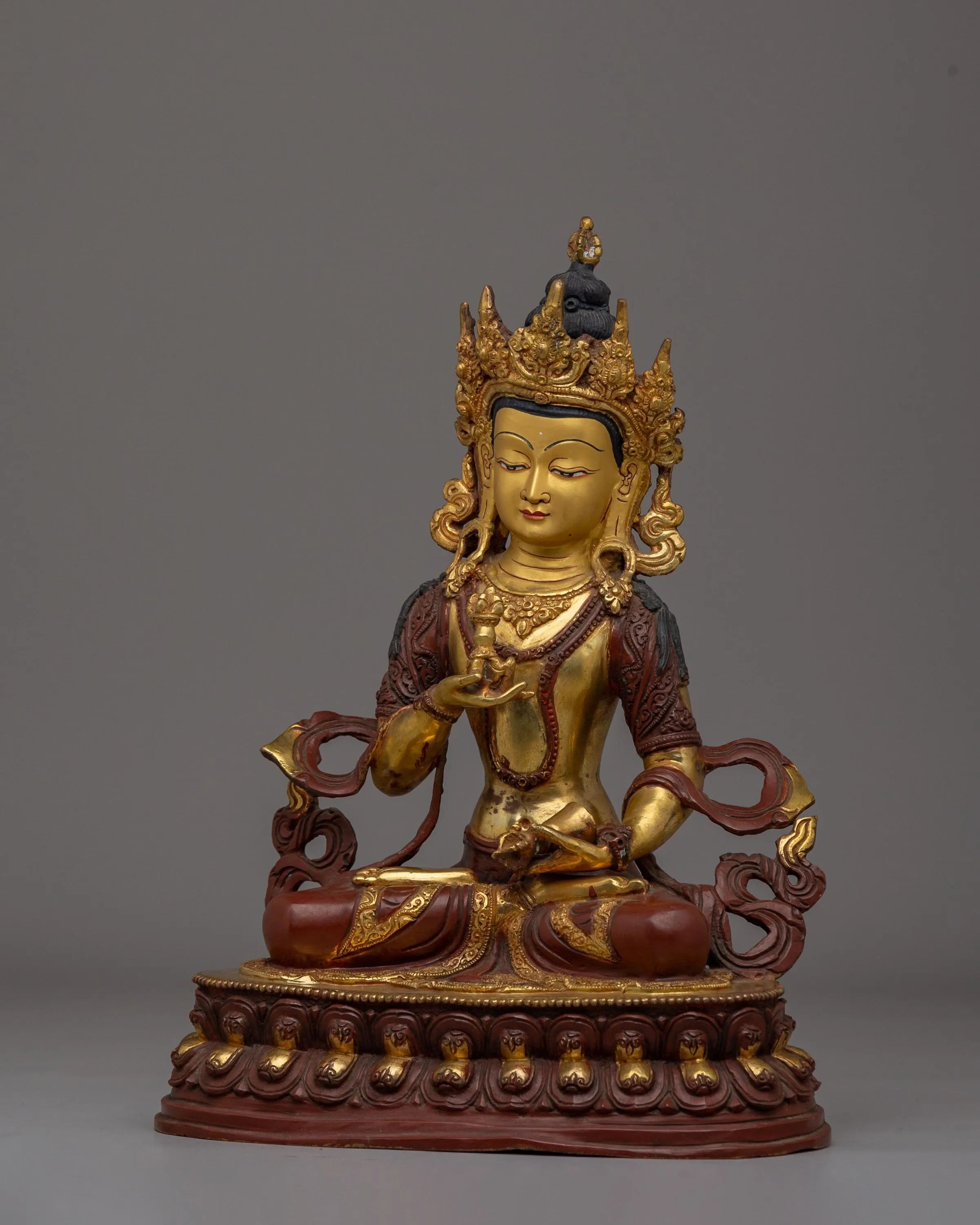 Tibetan Sacred Vajrasattva Statue | Spiritual Artwork
