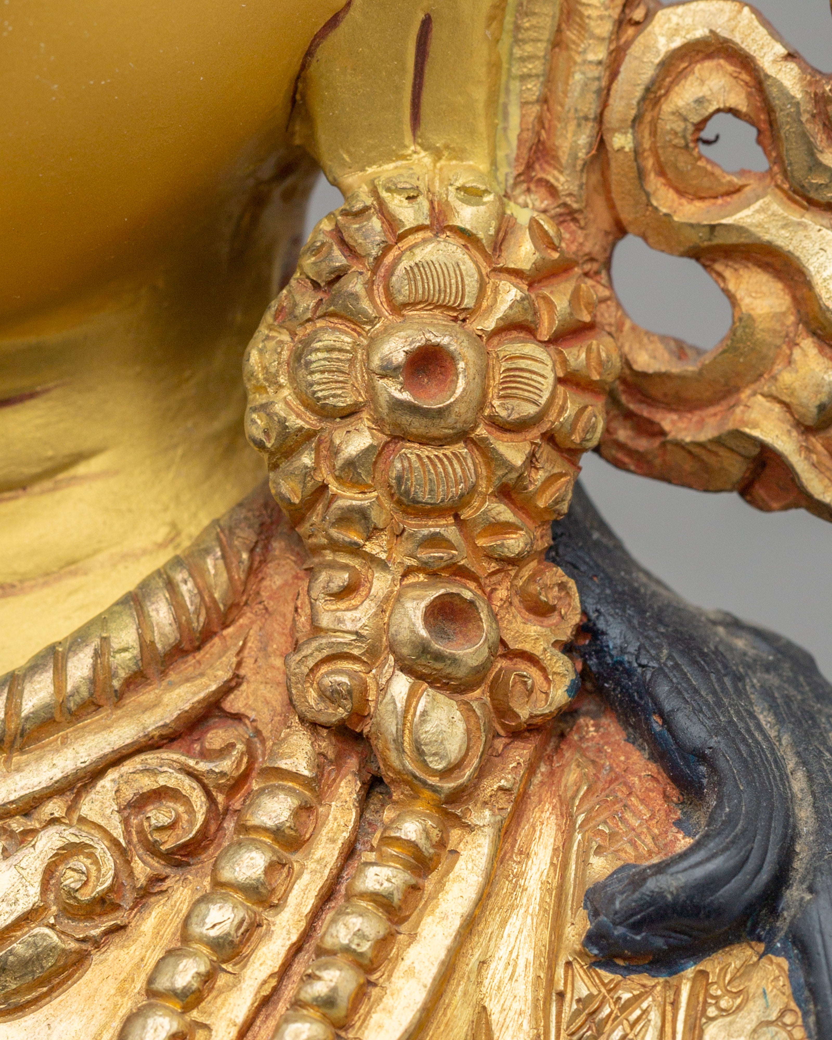 24K  Vajrasattva Buddhist Sculpture | A Symbol of Purification and Enlightenment