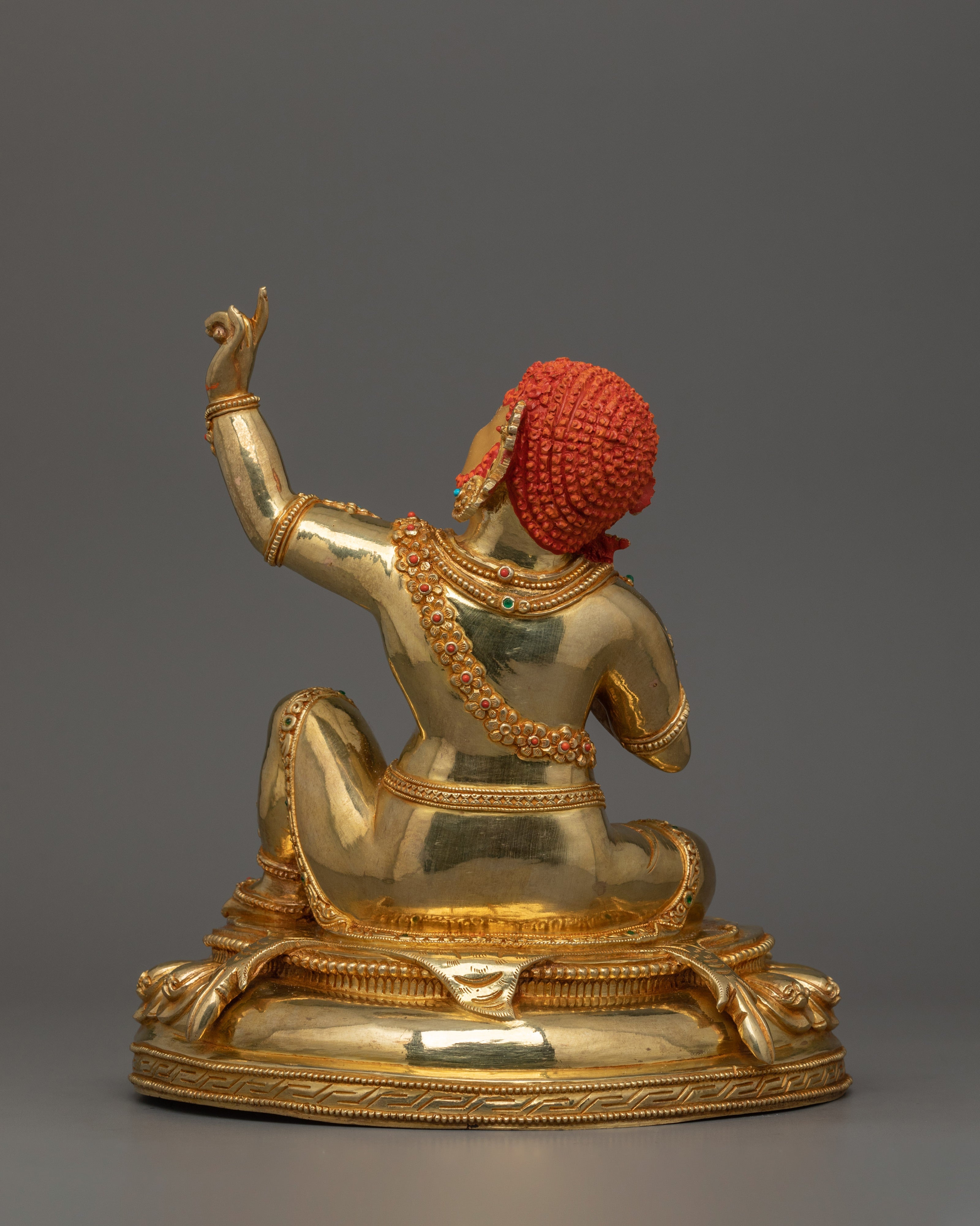 Himalayan Figurine of Mahasiddha Virupa | Tantric Master and Spiritual Healer