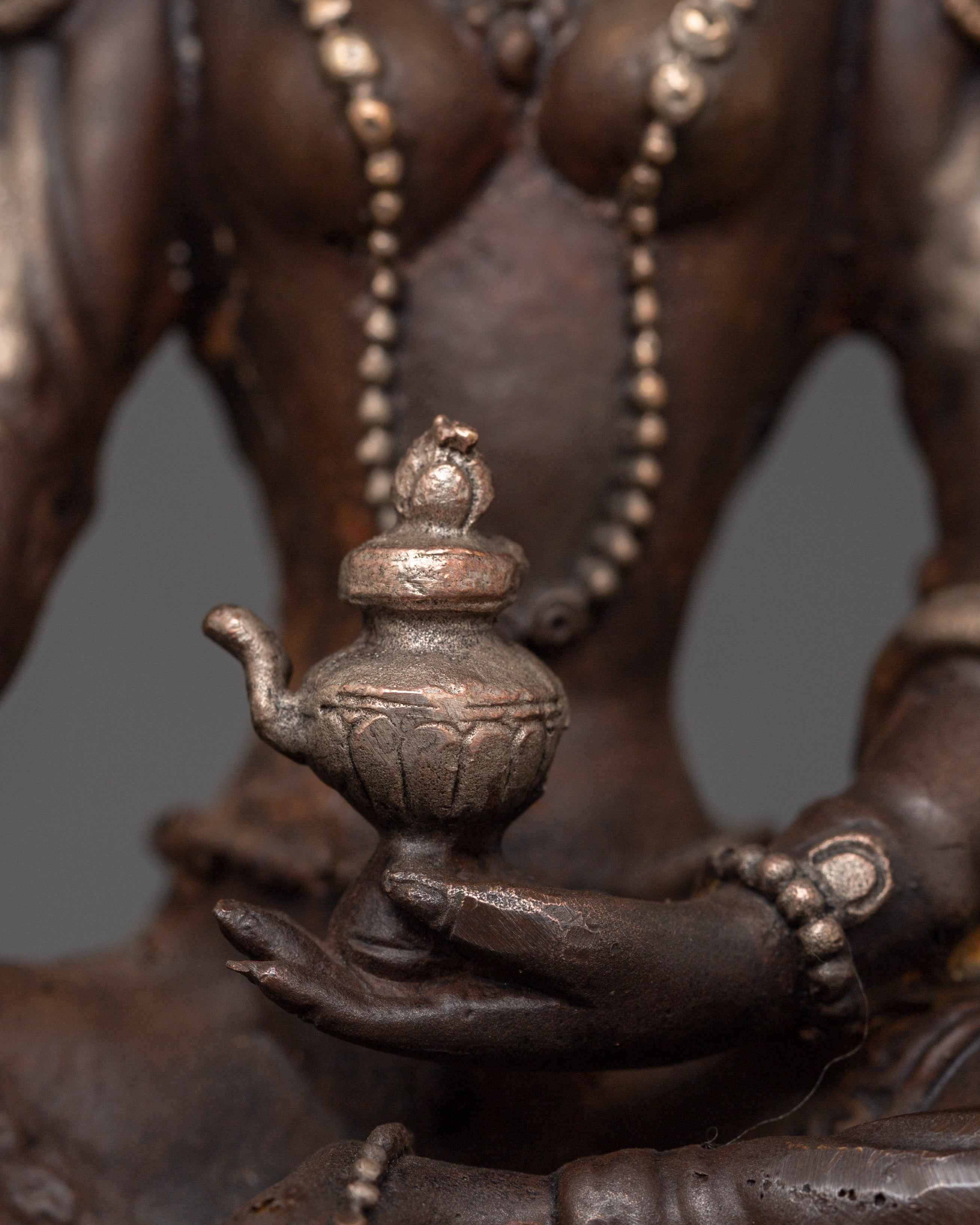Vasudhara Tibetan Buddhist Sculpture | Goddess of Abundance & Wealth