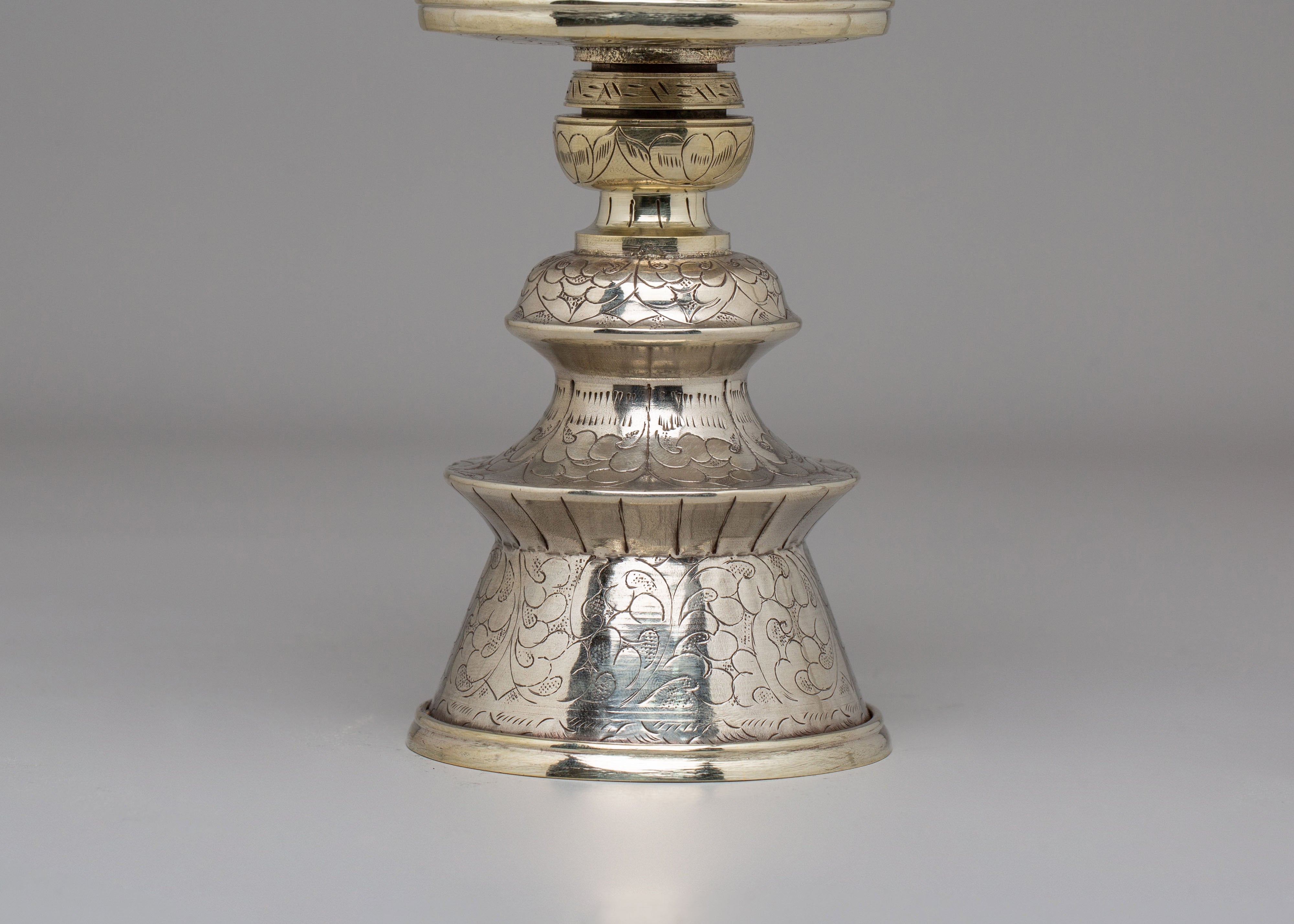 Tibetan Butter Lamp For Altars | Offering Lamps for Meditation & Altar Use