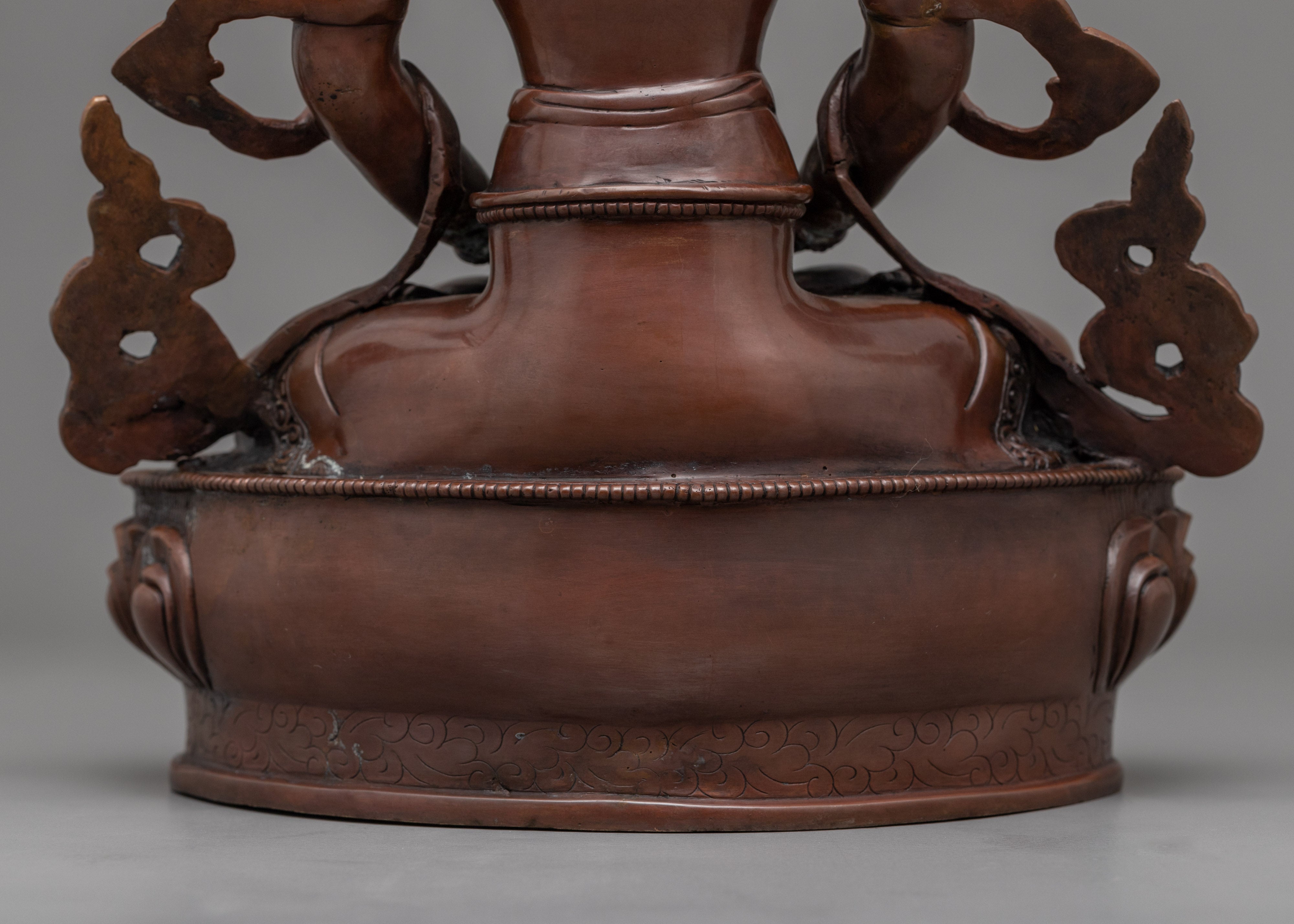 Seated Amitayus Buddha Statue  | Handmade Traditional Nepali Figure