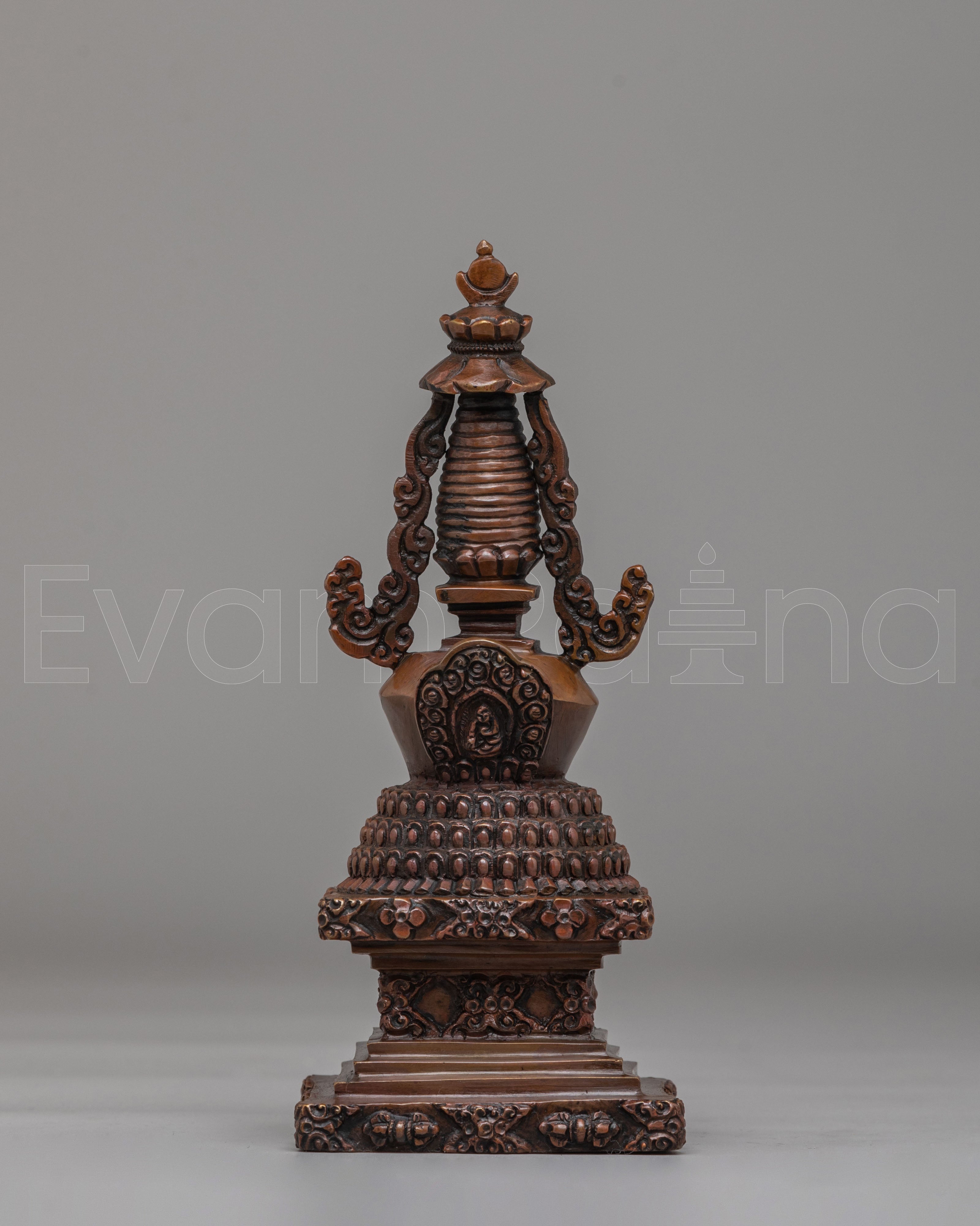 Traditional Lotus Blossom Stupa