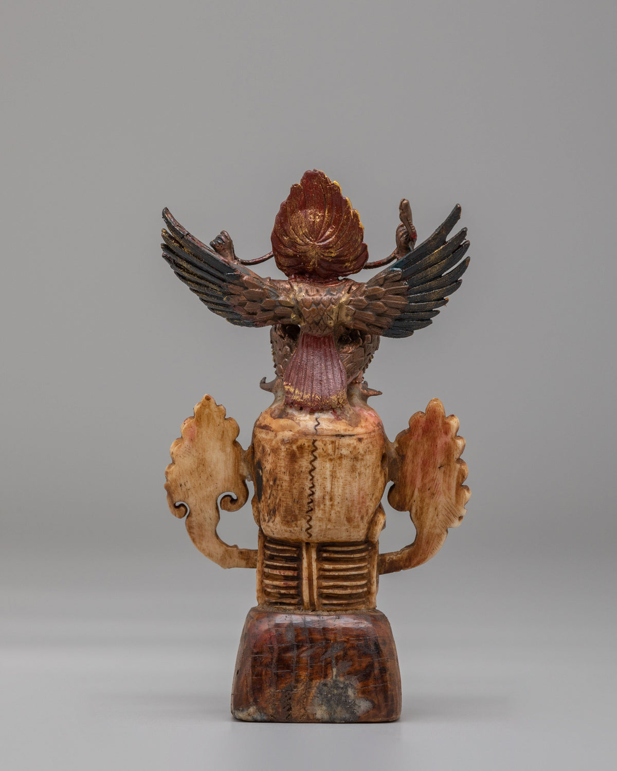 Garuda on Skull Sculpture | Spiritual Home Decoration