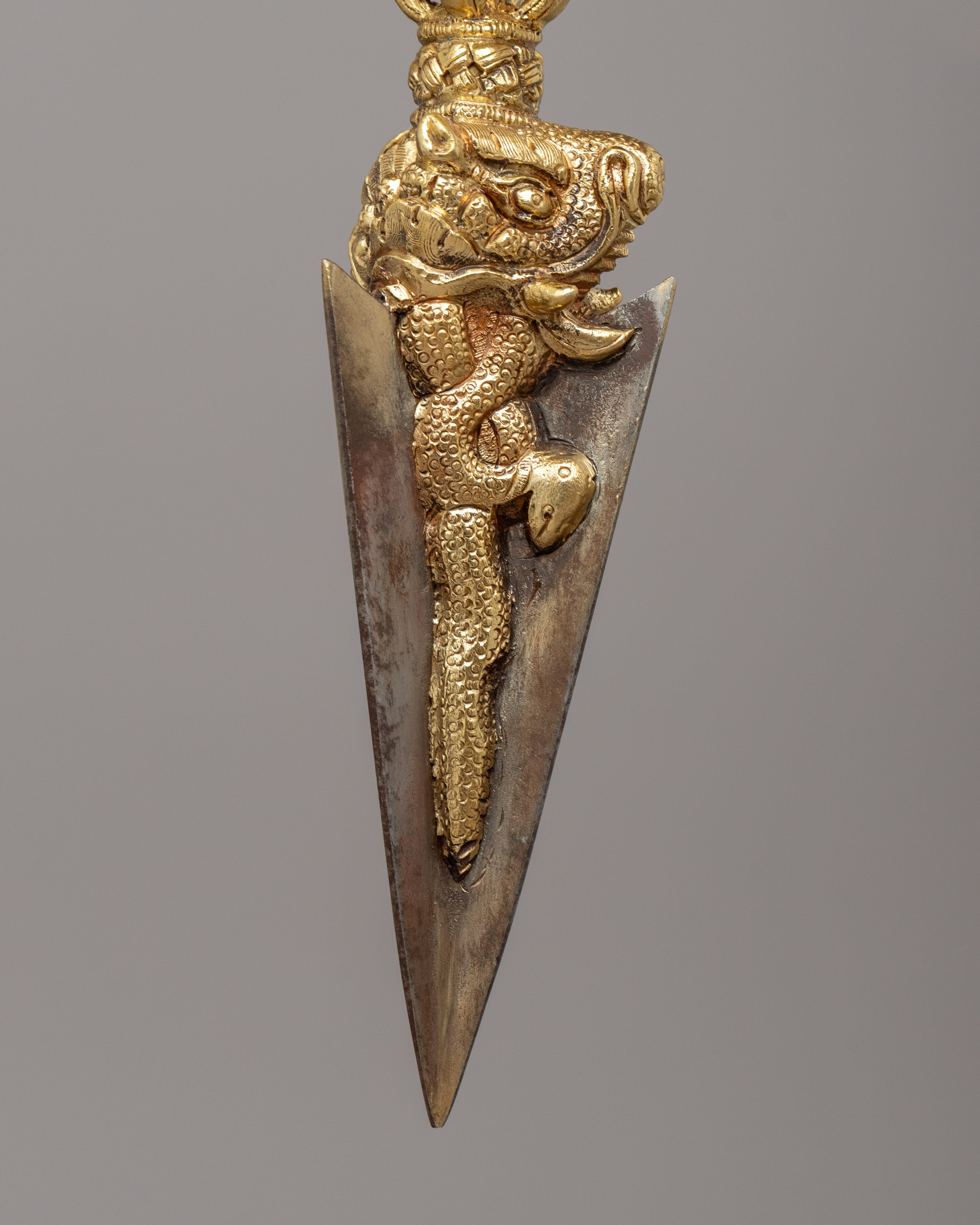 Phurba with Hayagriva Head | A Powerful Ritual Tool