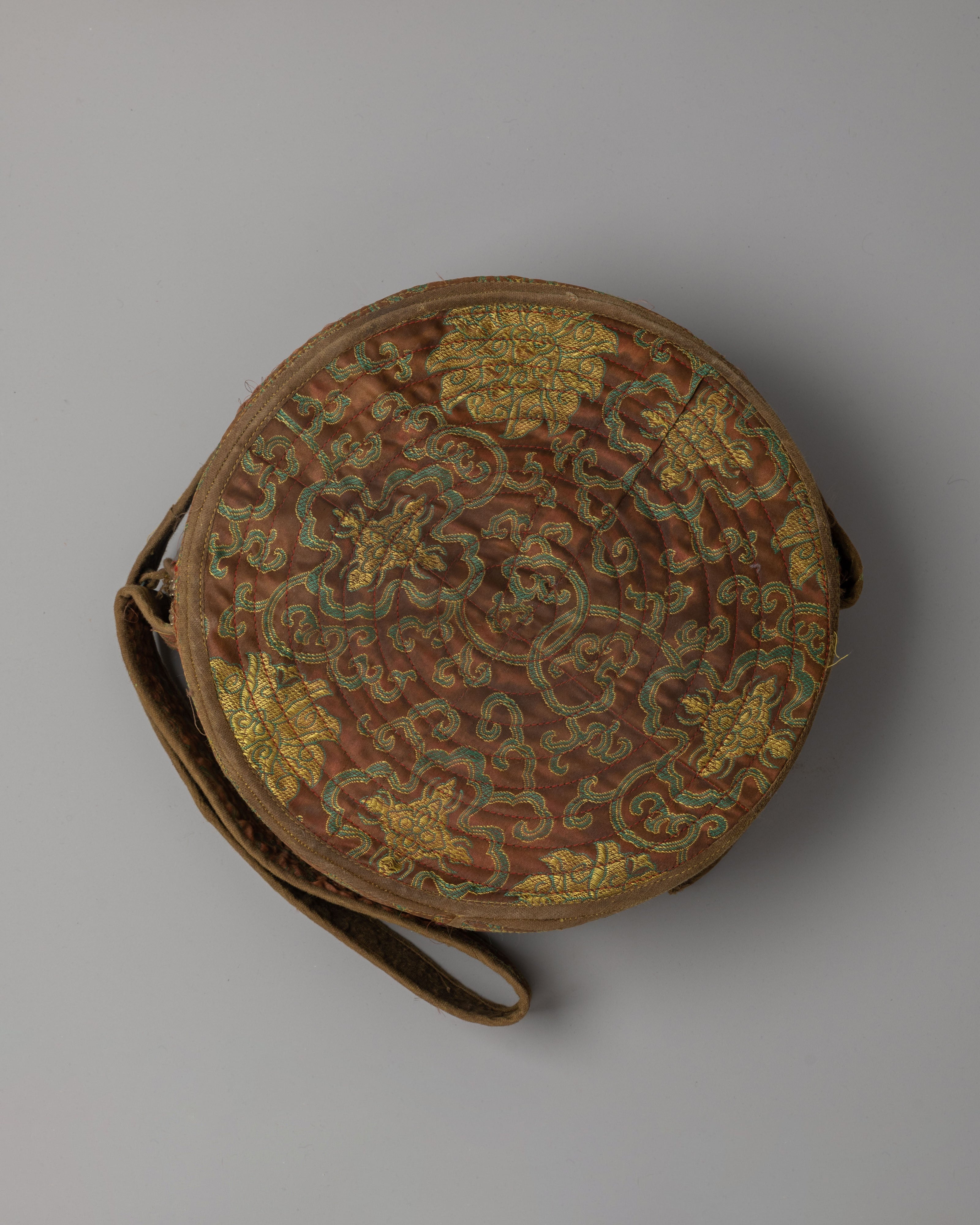 Handcrafted Ghau Box Locket Copper Art | Silver Spiritual Box