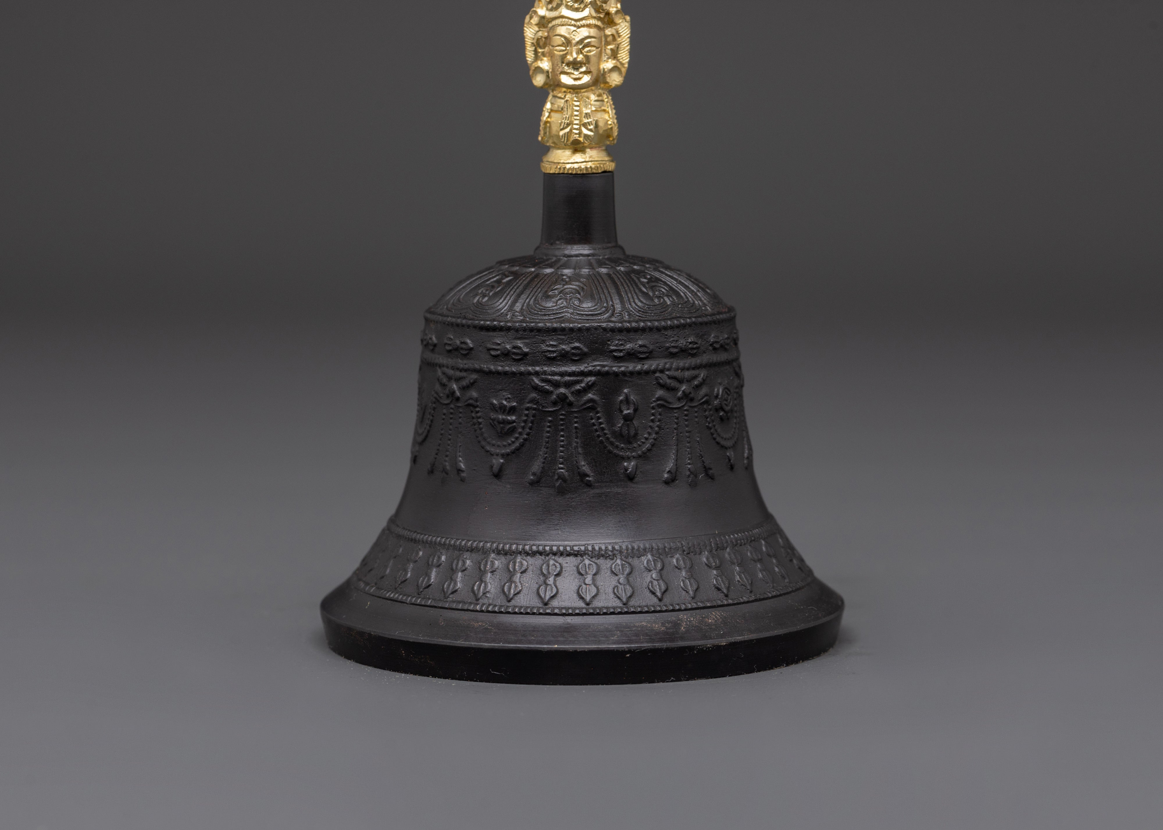 Buddhist Meditation Bell and Vajra Set | Traditional Vajrayana Ritual Instrument