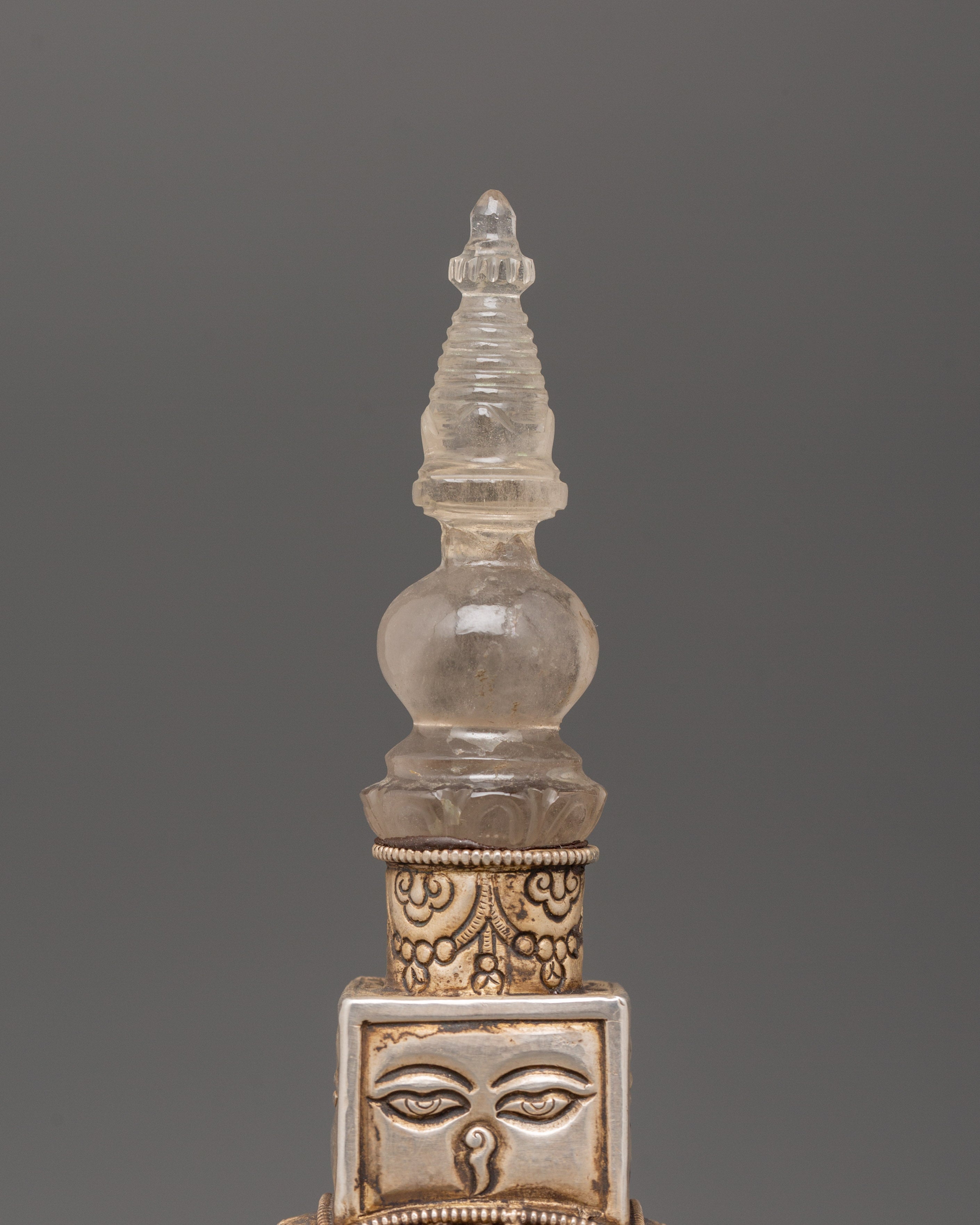 Chaitya Stupa Spiritual Art for Peaceful Spaces | Handcrafted Decorative Shrine