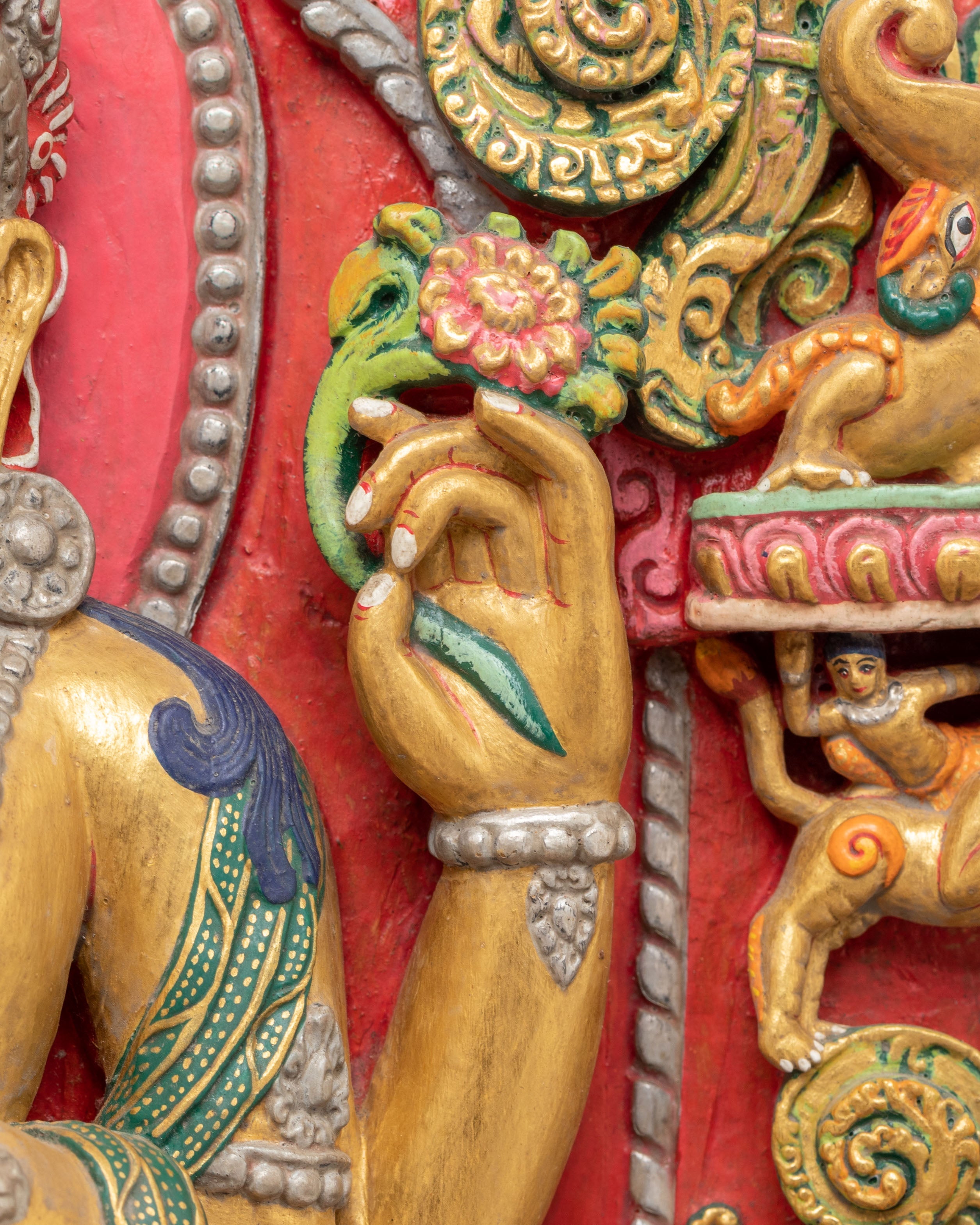 Chenrezig Bodhisattva of Compassion Figurine | Bodhisattva of Wisdom