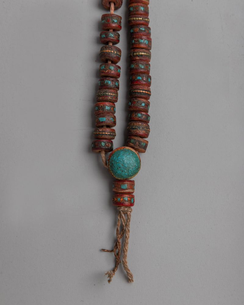 Yak Bone Mala | Handcrafted Beads for Spiritual Connection and Meditation