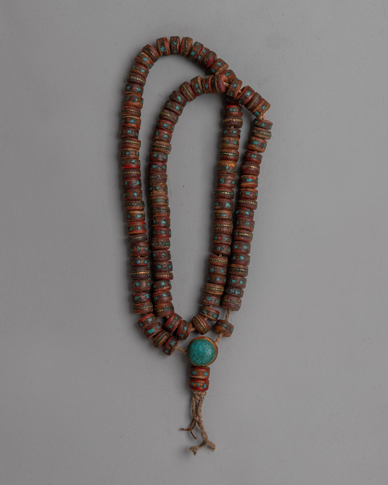 Yak Bone Mala | Handcrafted Beads for Spiritual Connection and Meditation