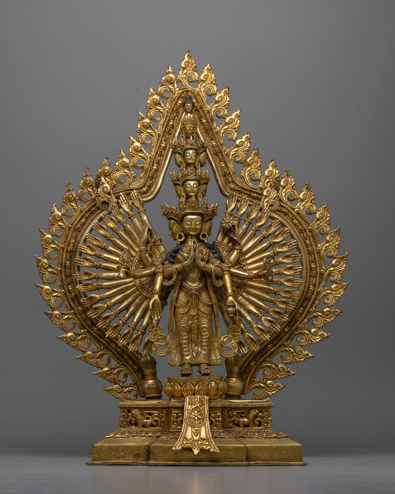 Thousand Armed Avalokiteshvara Statue