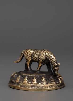Mini Brass Horse Statue | Handcrafted Spiritual Animal Figurine