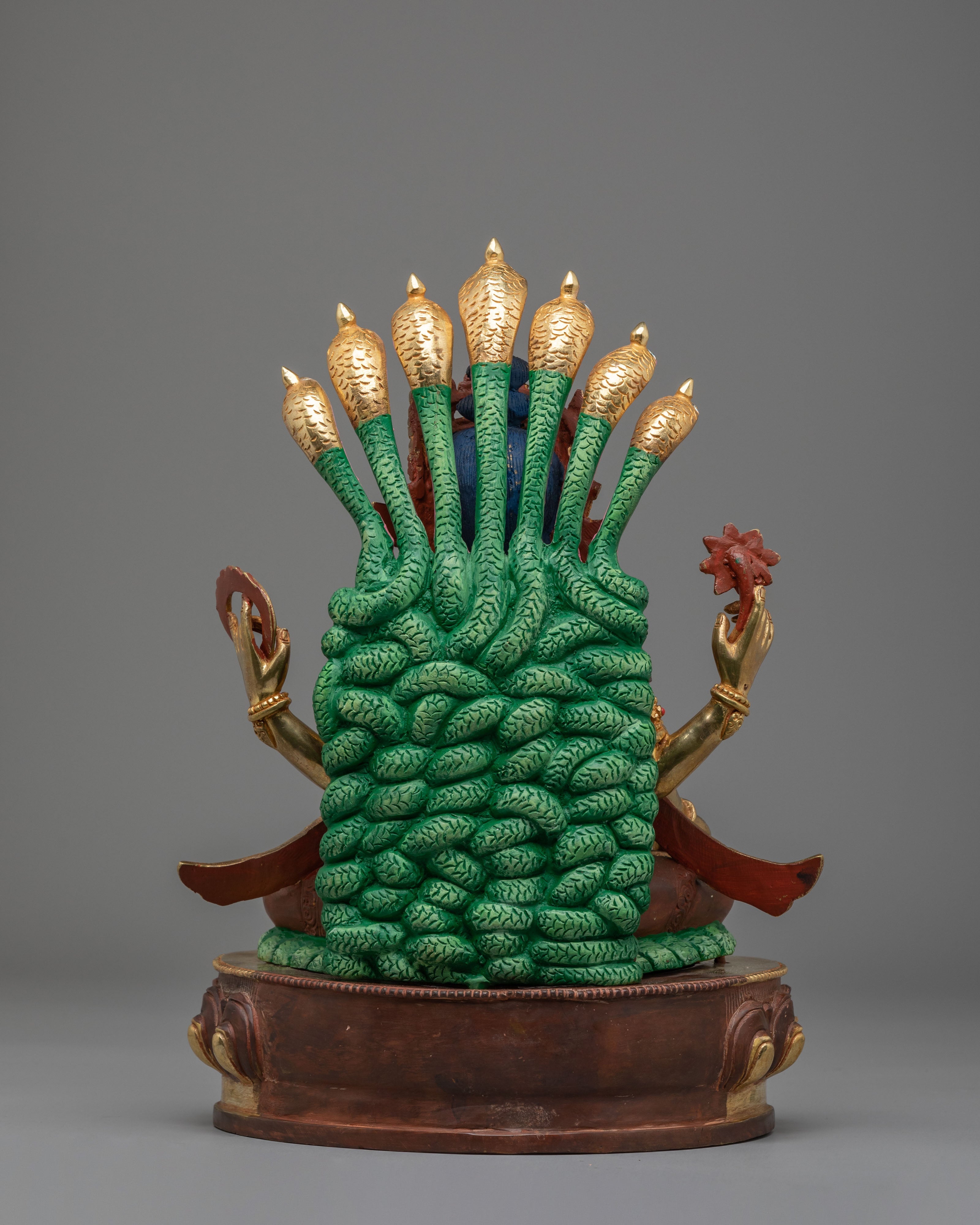 Traditional Bishnu Altar Statue | Spiritual Home Decor