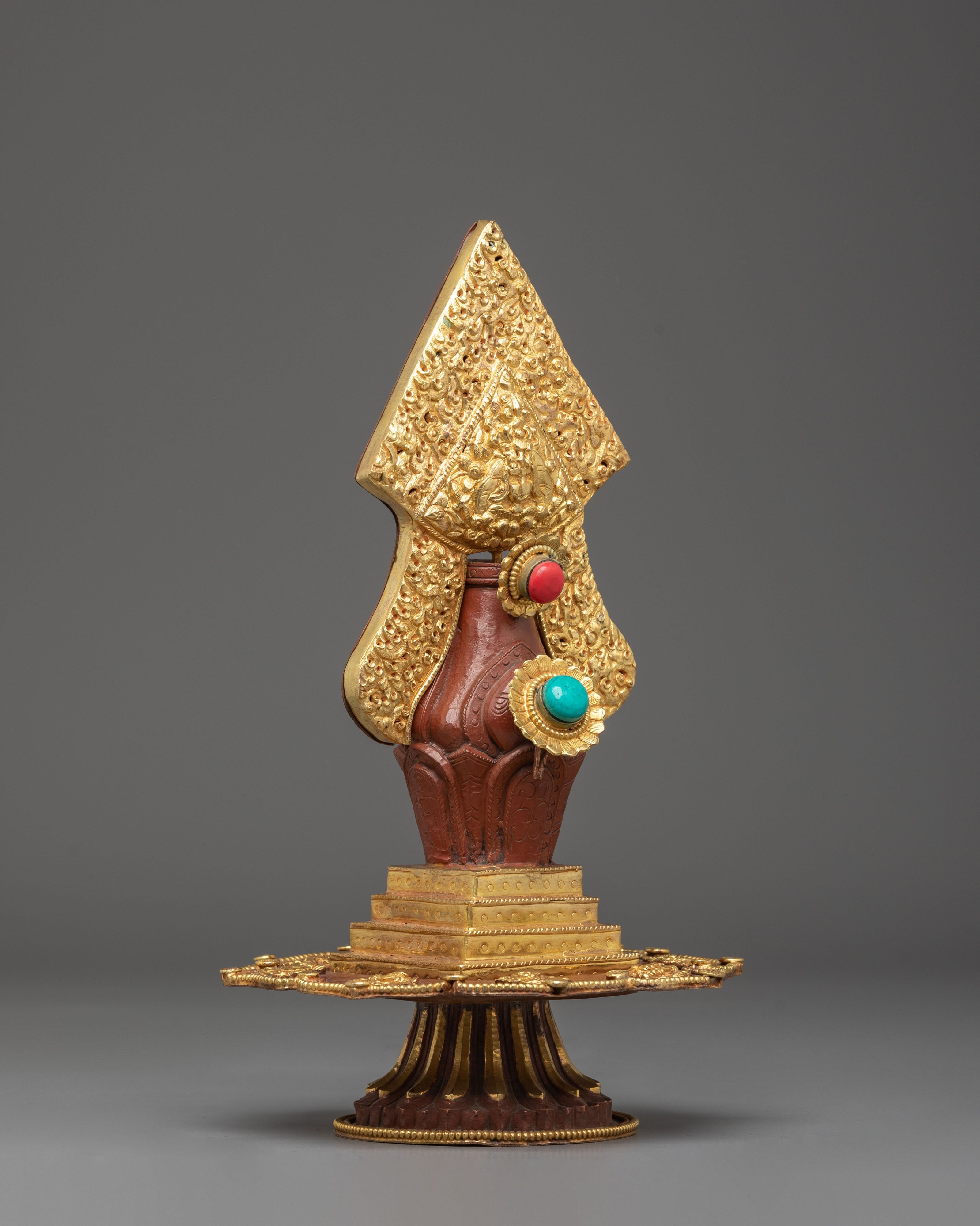 Vajrasattva Hundred-Deity Ritual Torma | Tibetan Buddhist Offering Sculpture