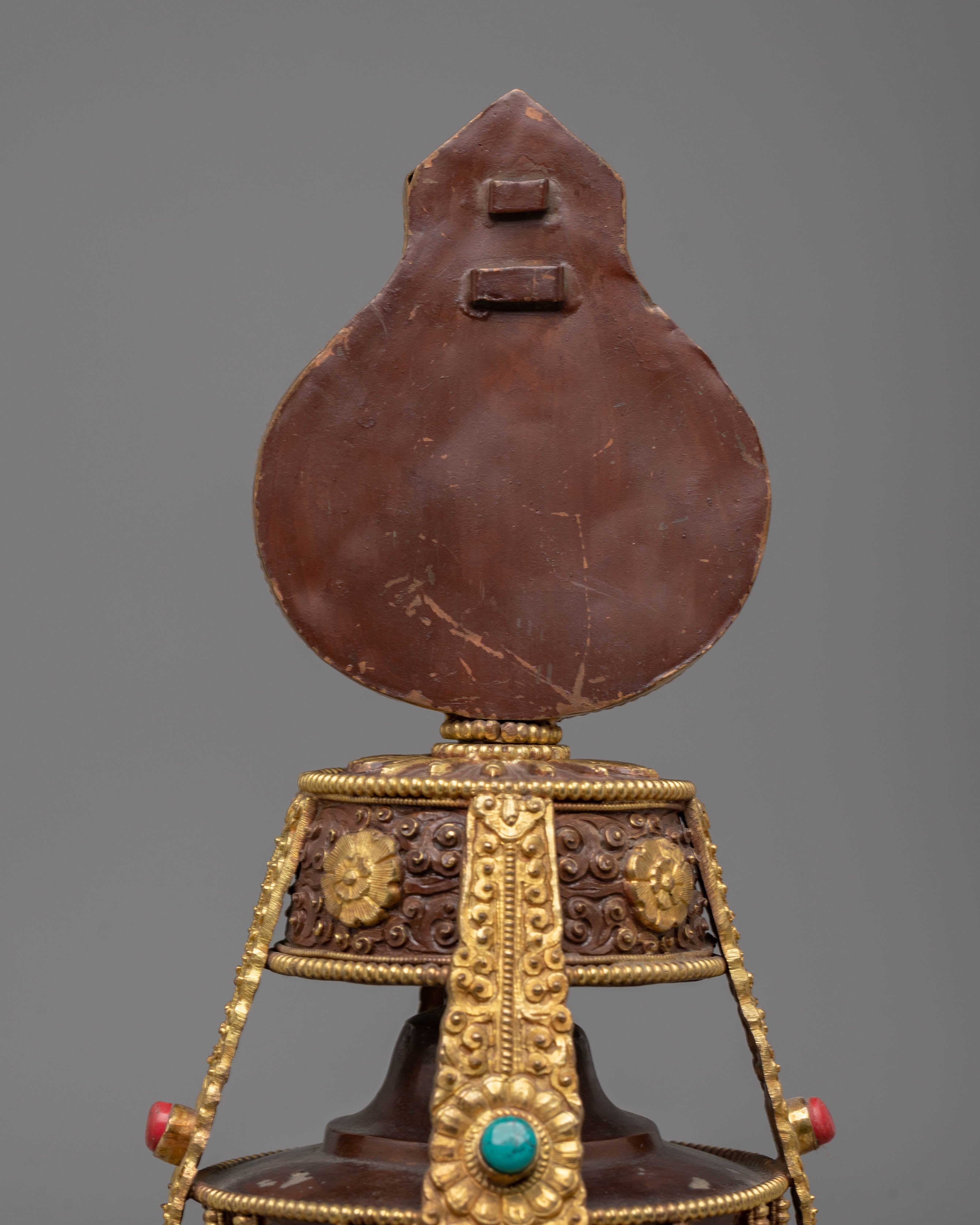 Gold Plated Chegumba for Offering | Symbol of Abundance