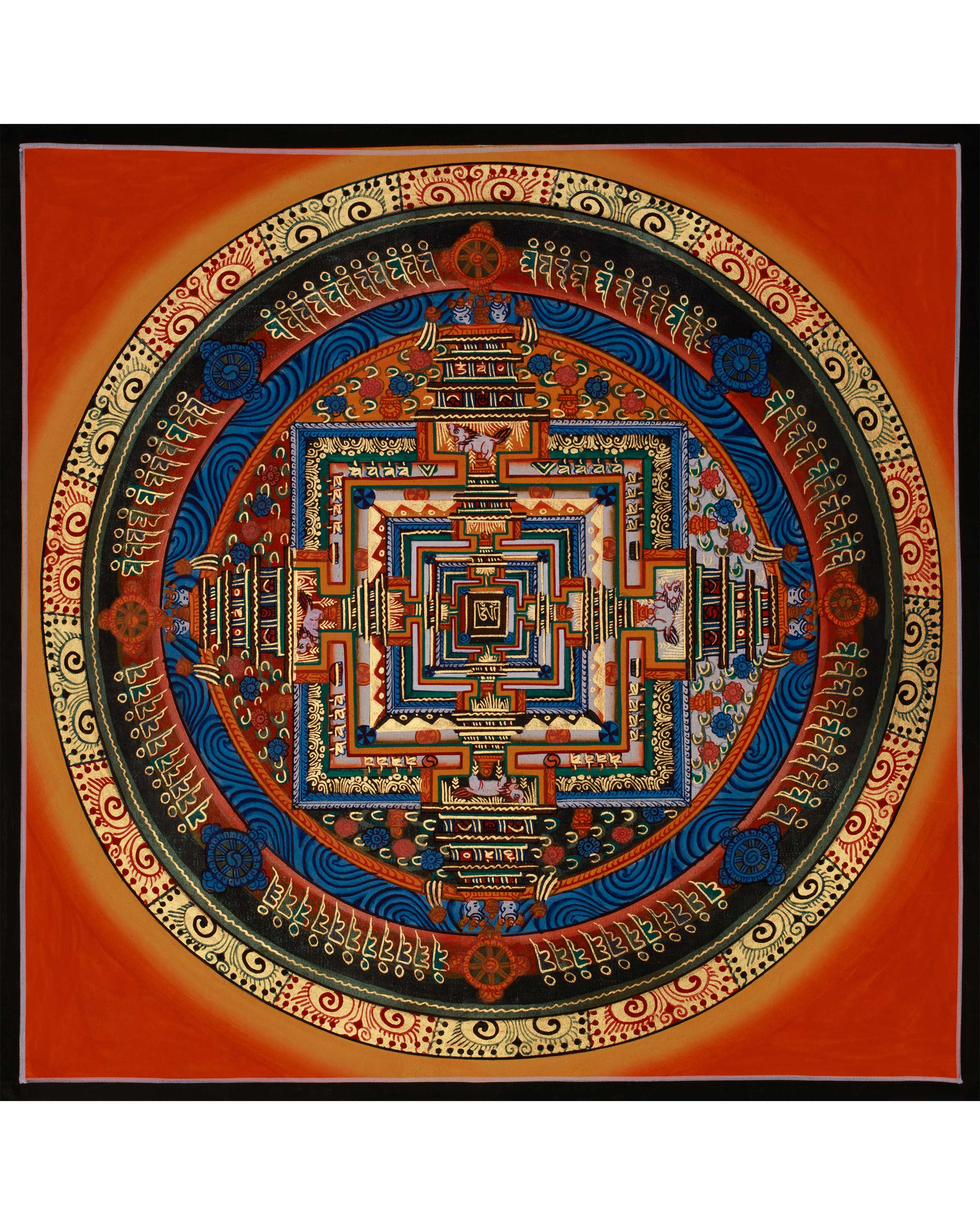 Buddhist Kalachakra Meditation Mandala | Enlightenment & Meditation