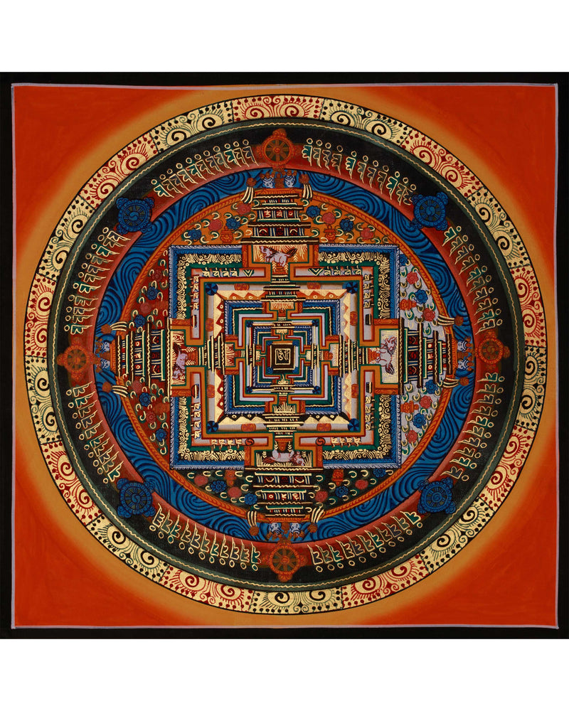 Buddhist Kalachakra Meditation Mandala | Enlightenment & Meditation