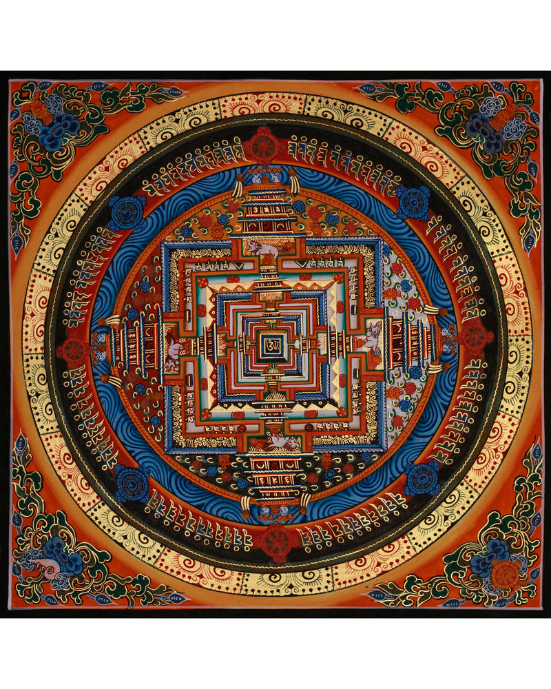 Buddhist Kalachakra Meditation Mandala | Enlightenment & Meditation