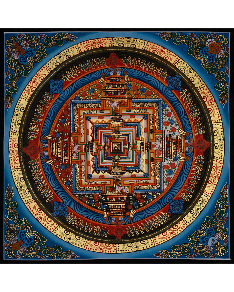 Buddhist Kalachakra Meditation Mandala | Enlightenment & Meditation