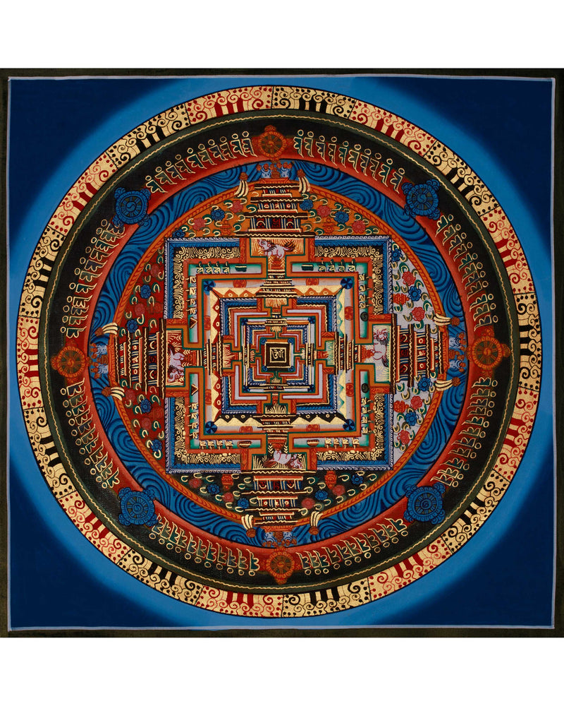 Buddhist Kalachakra Meditation Mandala | Enlightenment & Meditation