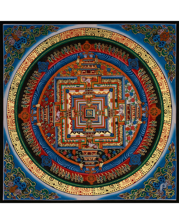 Buddhist Kalachakra Meditation Mandala | Enlightenment & Meditation