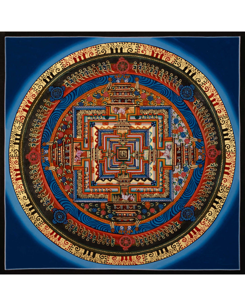 Buddhist Kalachakra Meditation Mandala | Enlightenment & Meditation