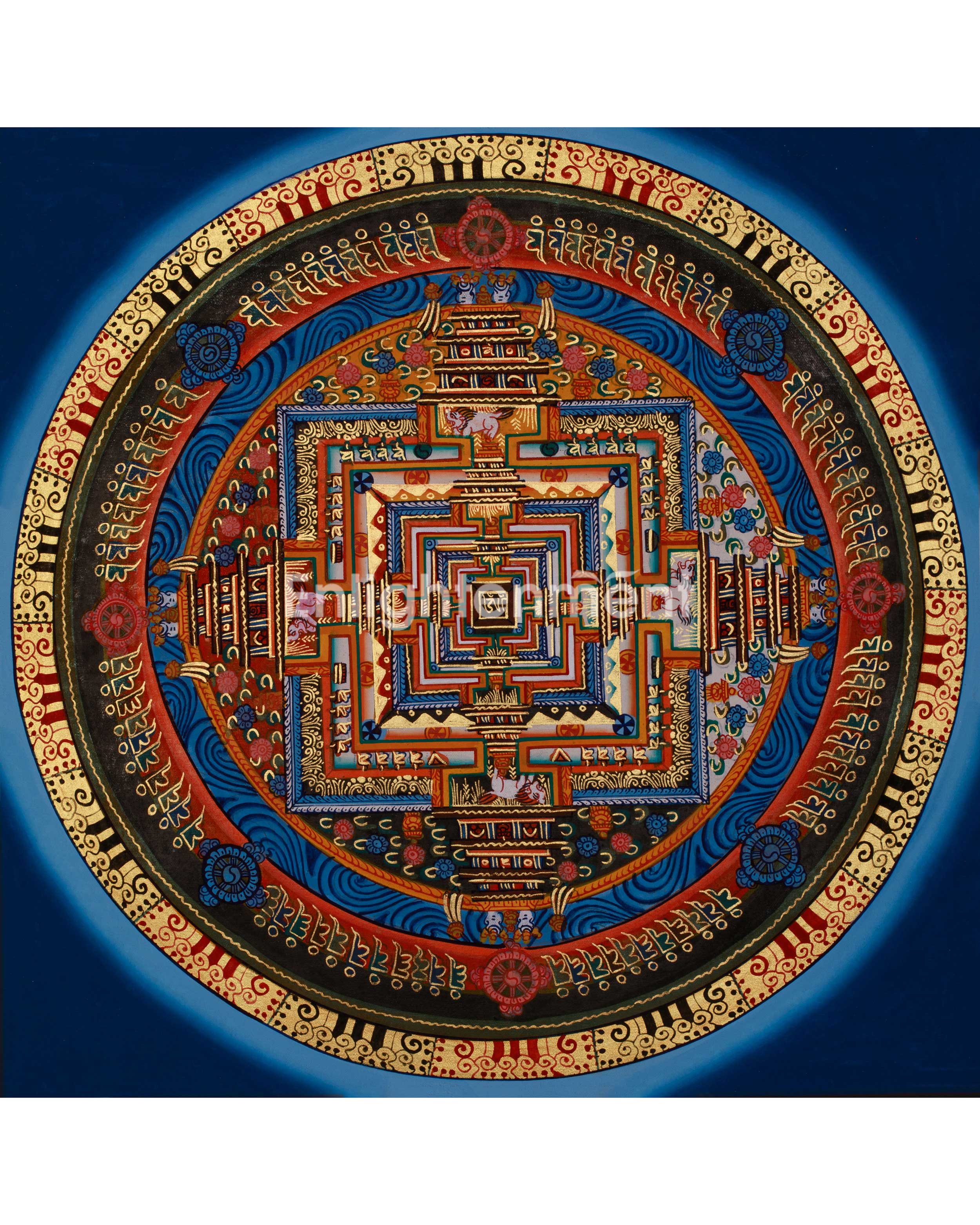 Buddhist Kalachakra Meditation Mandala | Enlightenment & Meditation