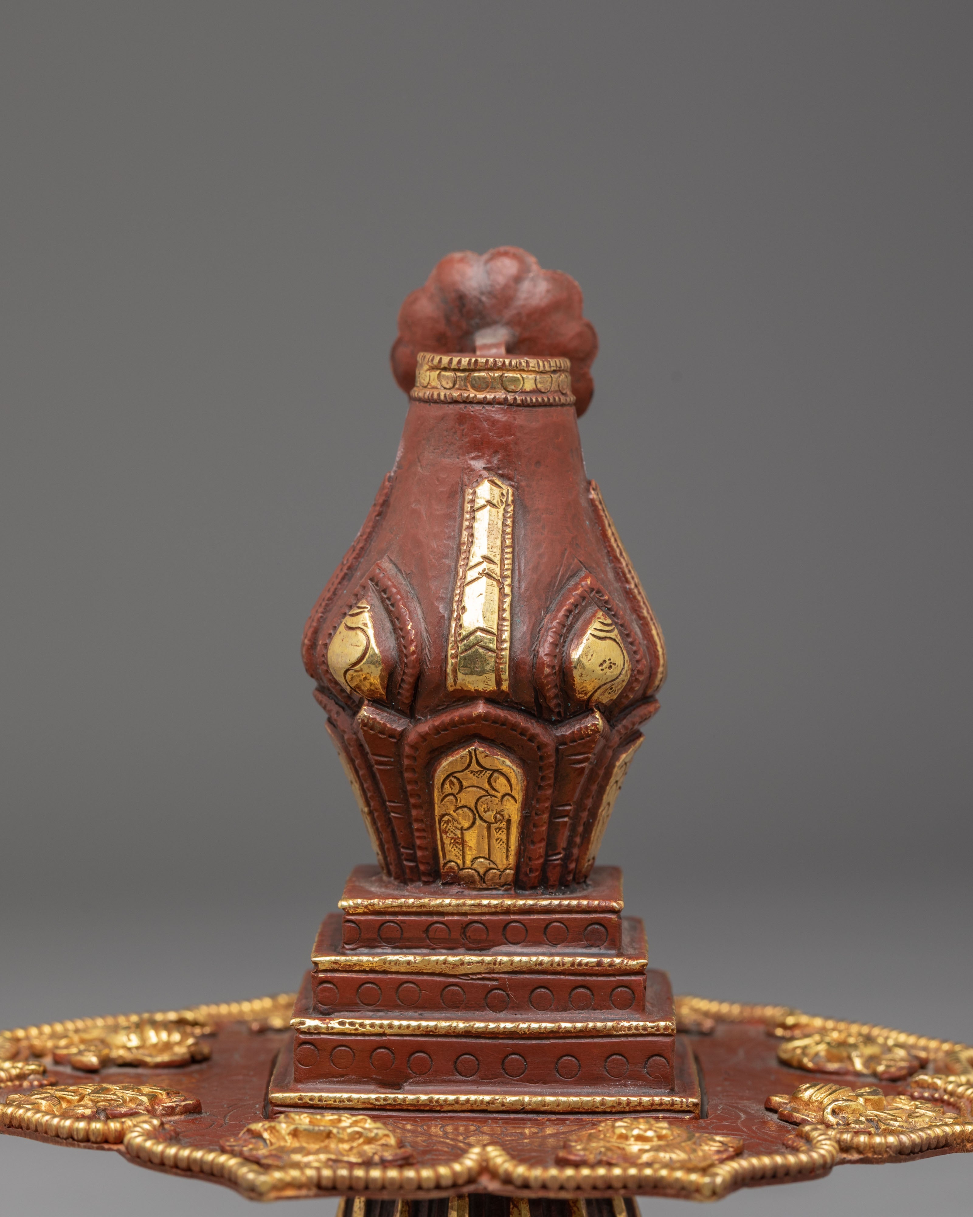 Sacred Hundred-Deity Purification Torma | Tibetan Ritual Offering Sculpture