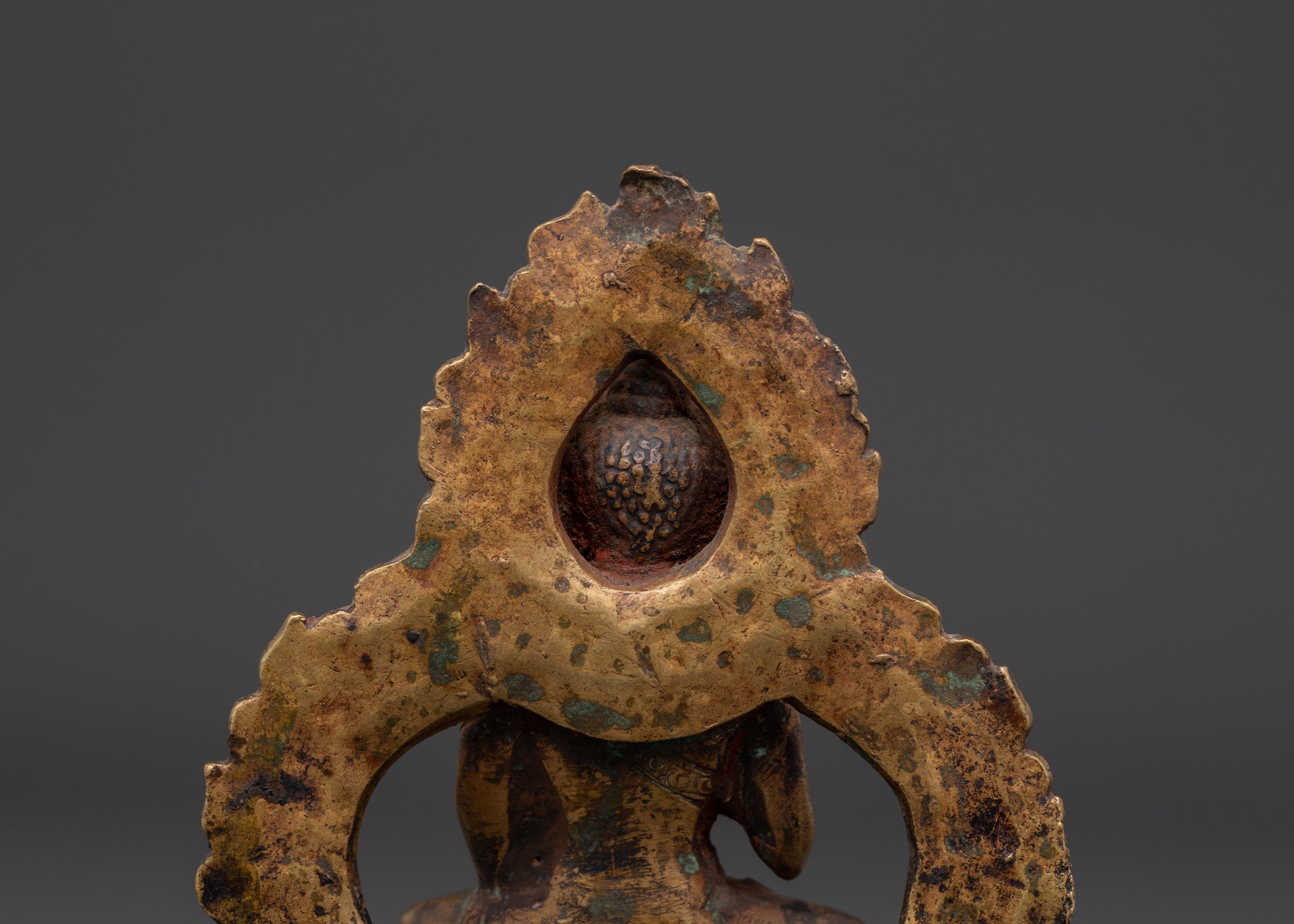 Amoghasiddhi Dhyani Buddha Statue | Symbol of Fearlessness and Success