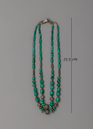 Elegant Handcrafted Gemstone Necklace | Lightweight Fashion Statement Piece