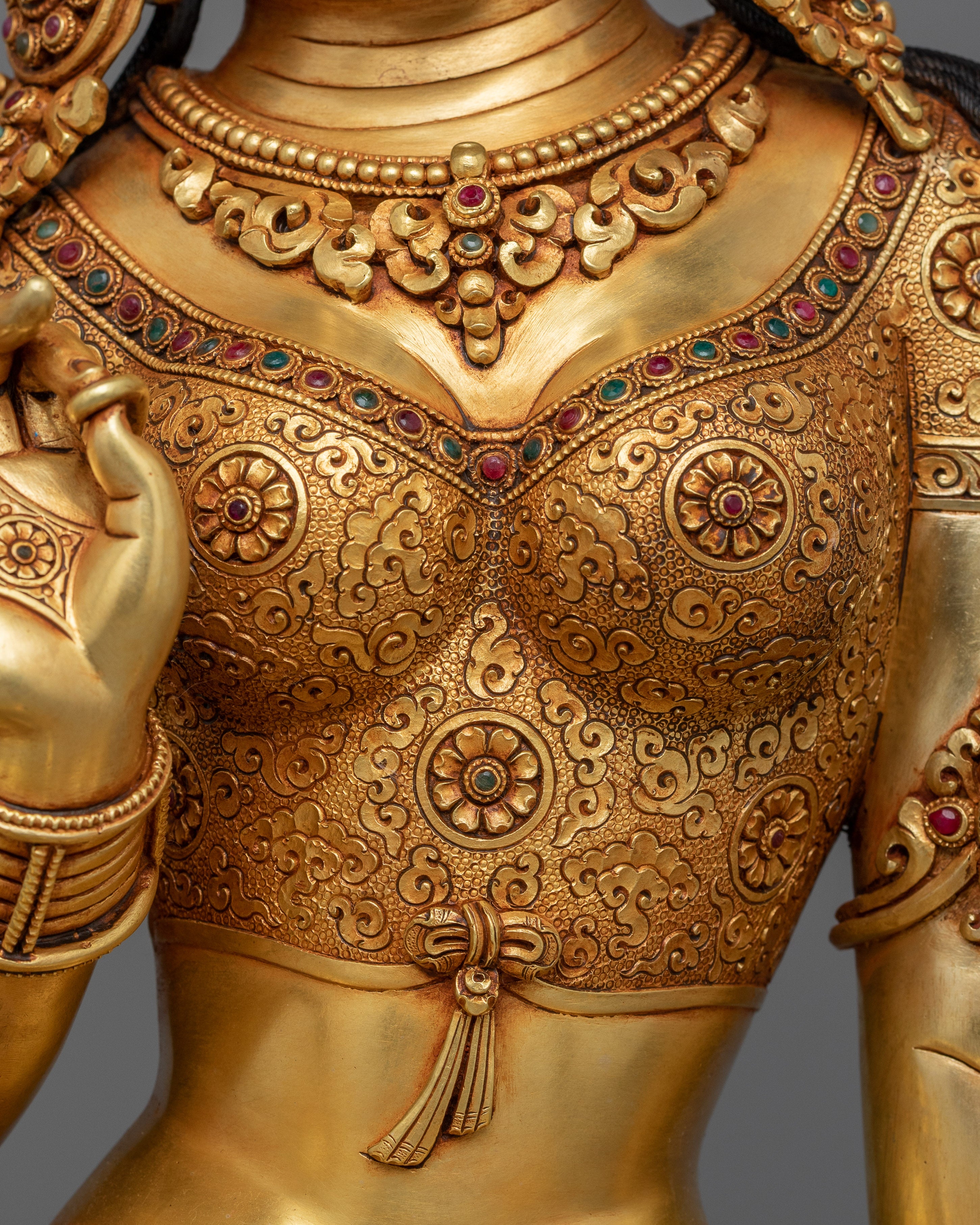 Mother Dolma, Green Tara Figurine | A Timeless Treasure of Devotion and Beauty