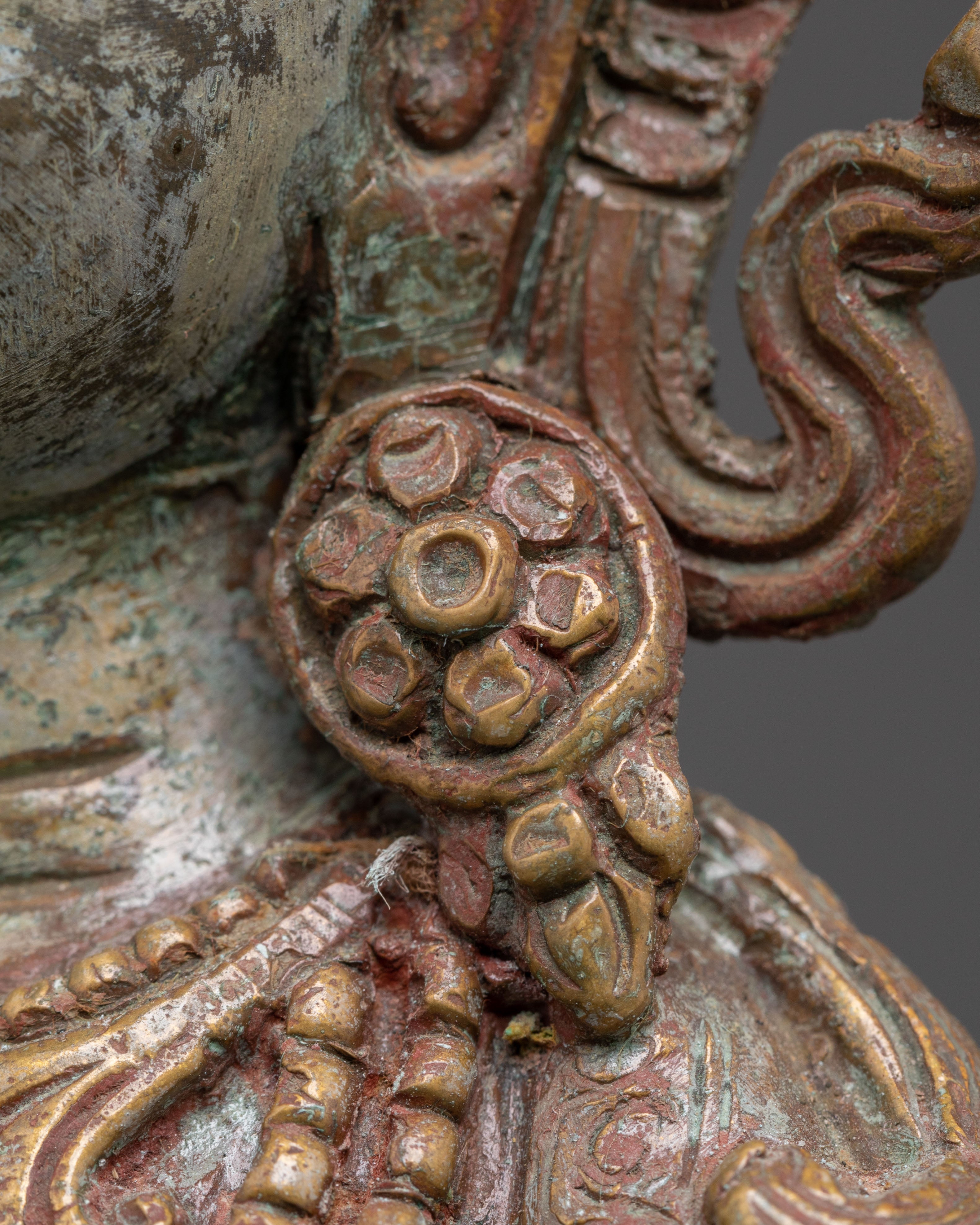 Sacred Amitayus Statue for Spiritual Healing | Spiritual Buddha for Meditation