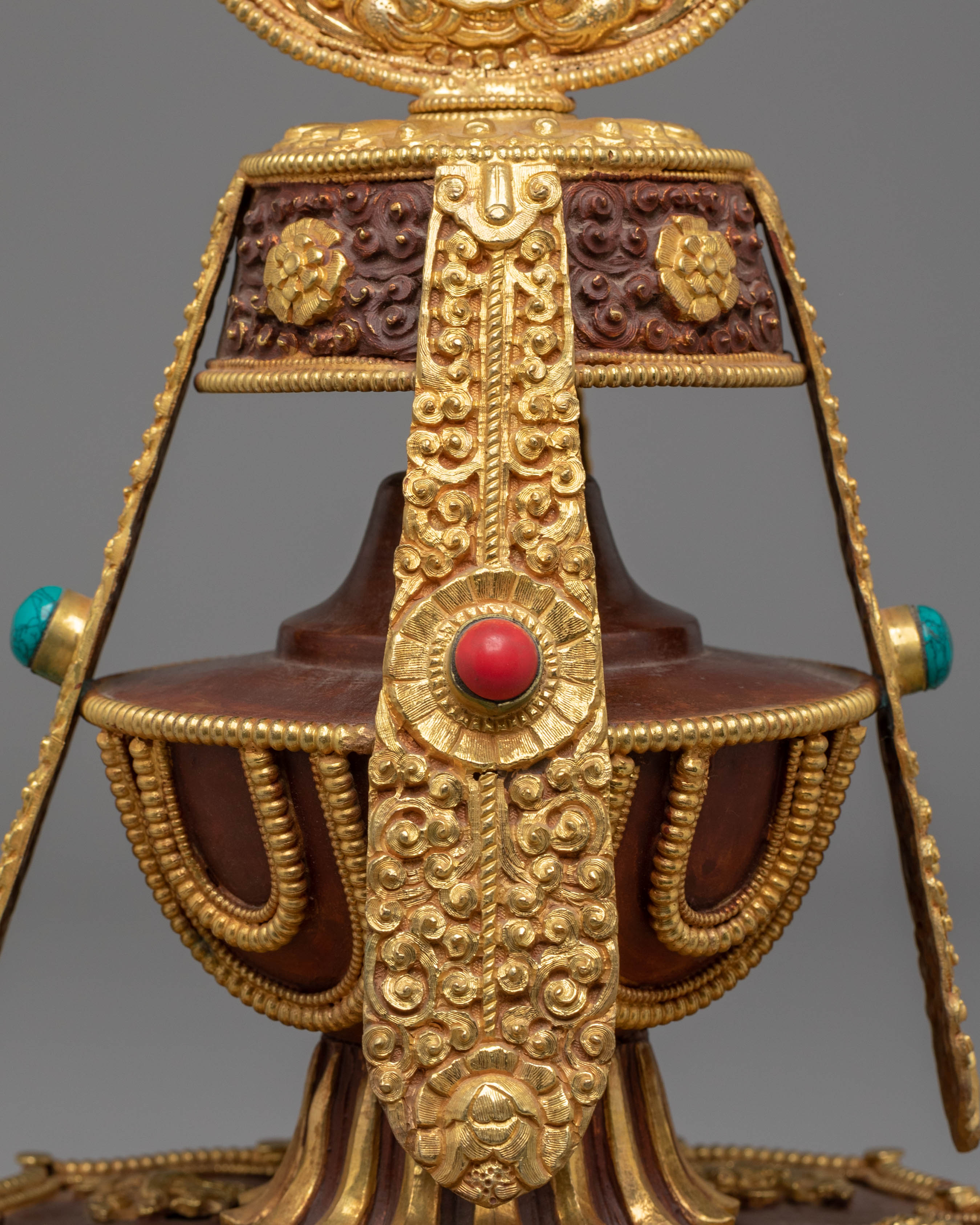 Tibetan Long Life Vase | Symbol of Abundance & Prosperity