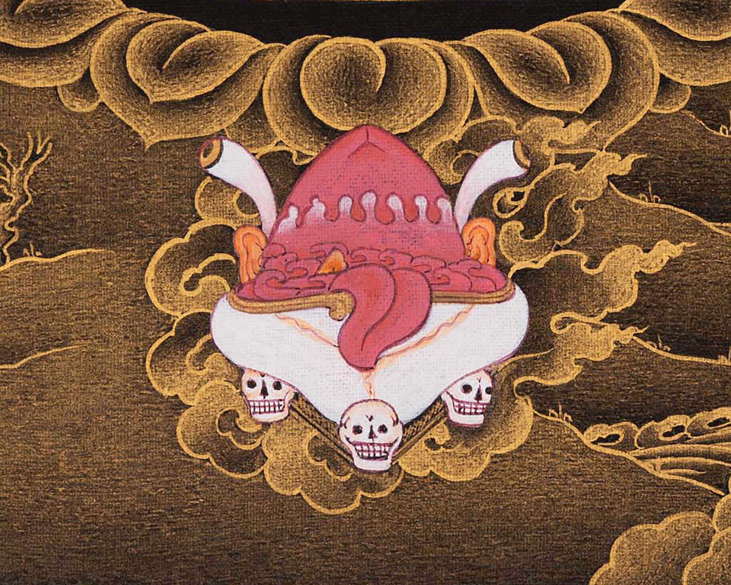 Traditional Handcrafted Hevajra Thangka | Wrathful Hevajra Deity | Wall Decor